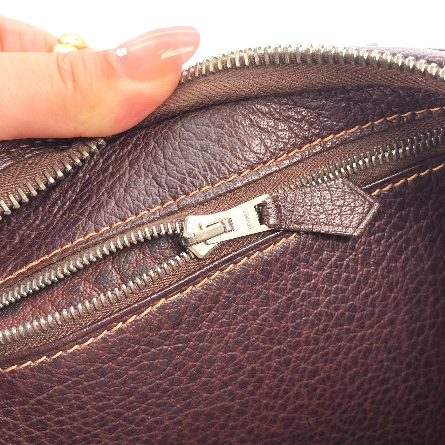 Nami, 1999 Trim31 Chocolate Clemence Palladium Hardware with stamp □C