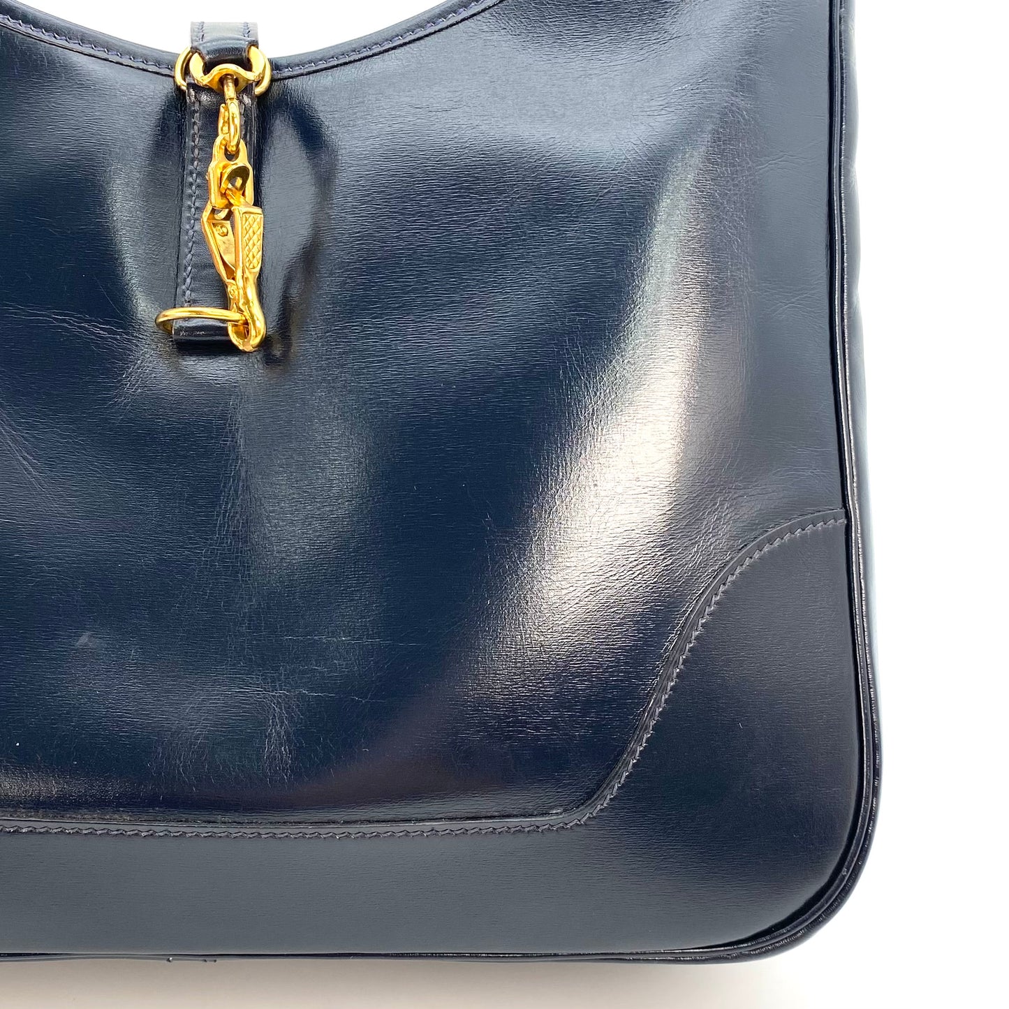 Kaido, 1989 Trim31 Blue Indigo Boxcalf with stamp 〇S
