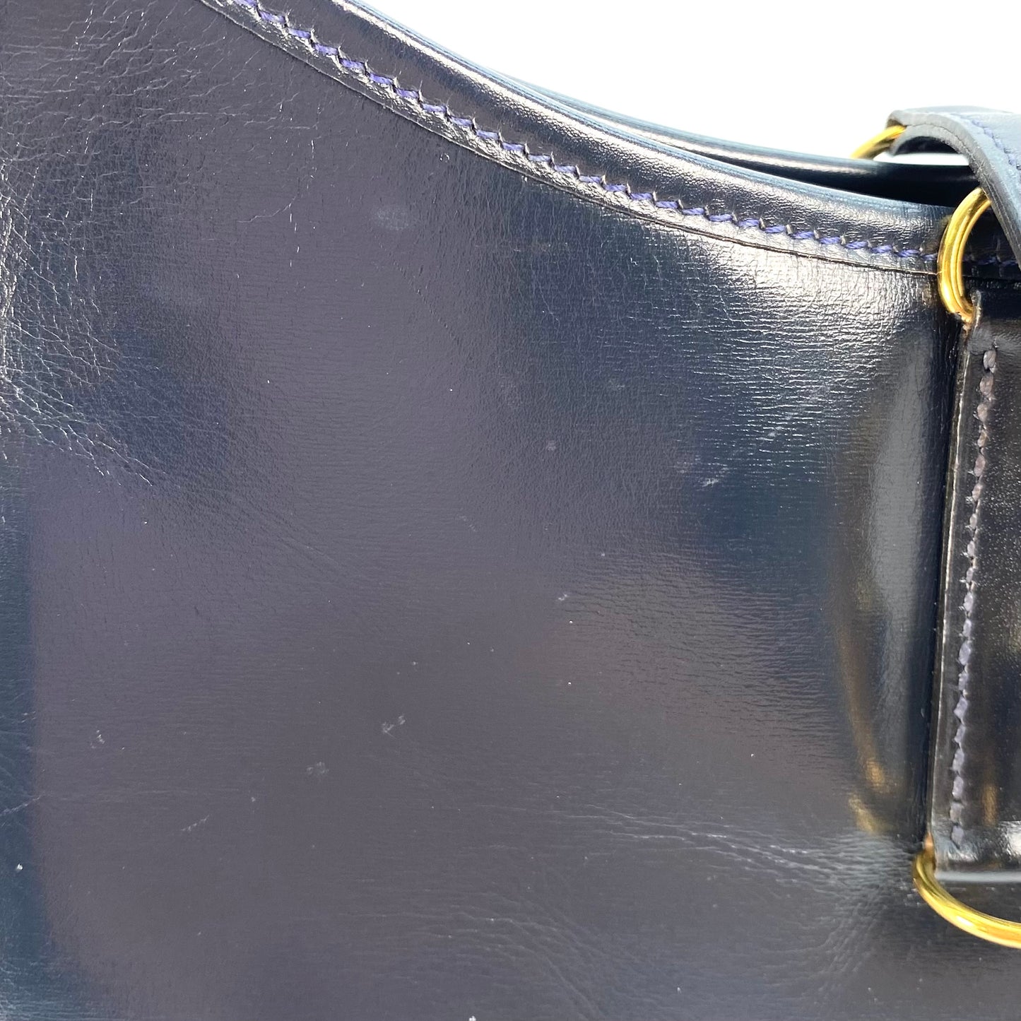 Kaido, 1989 Trim31 Blue Indigo Boxcalf with stamp 〇S
