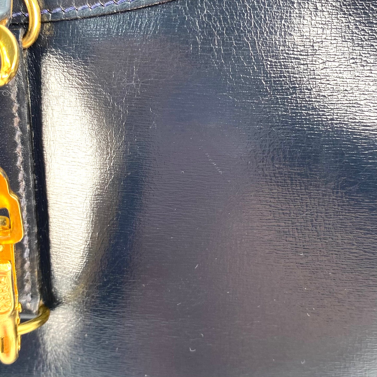 Kaido, 1989 Trim31 Blue Indigo Boxcalf with stamp 〇S