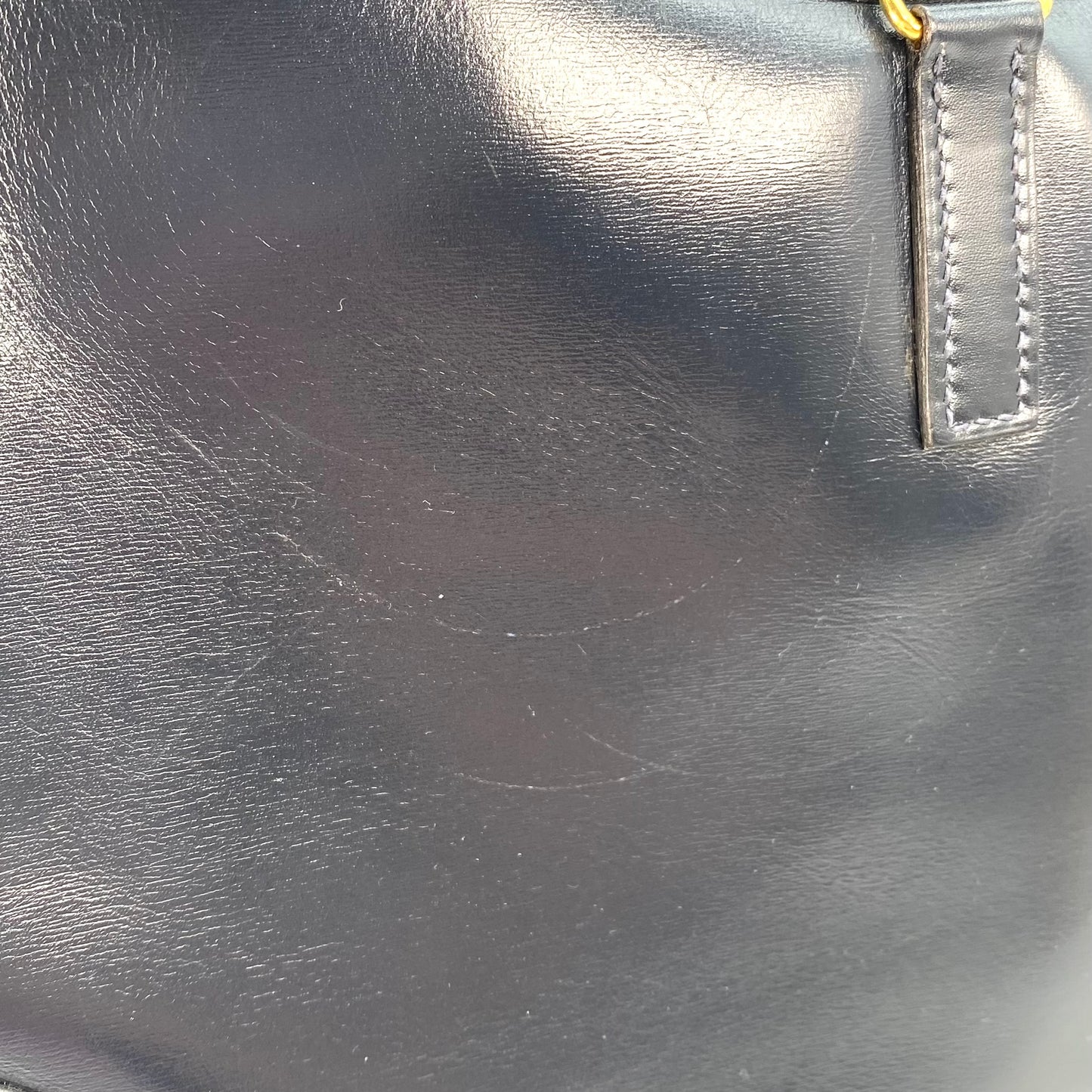 Kaido, 1989 Trim31 Blue Indigo Boxcalf with stamp 〇S