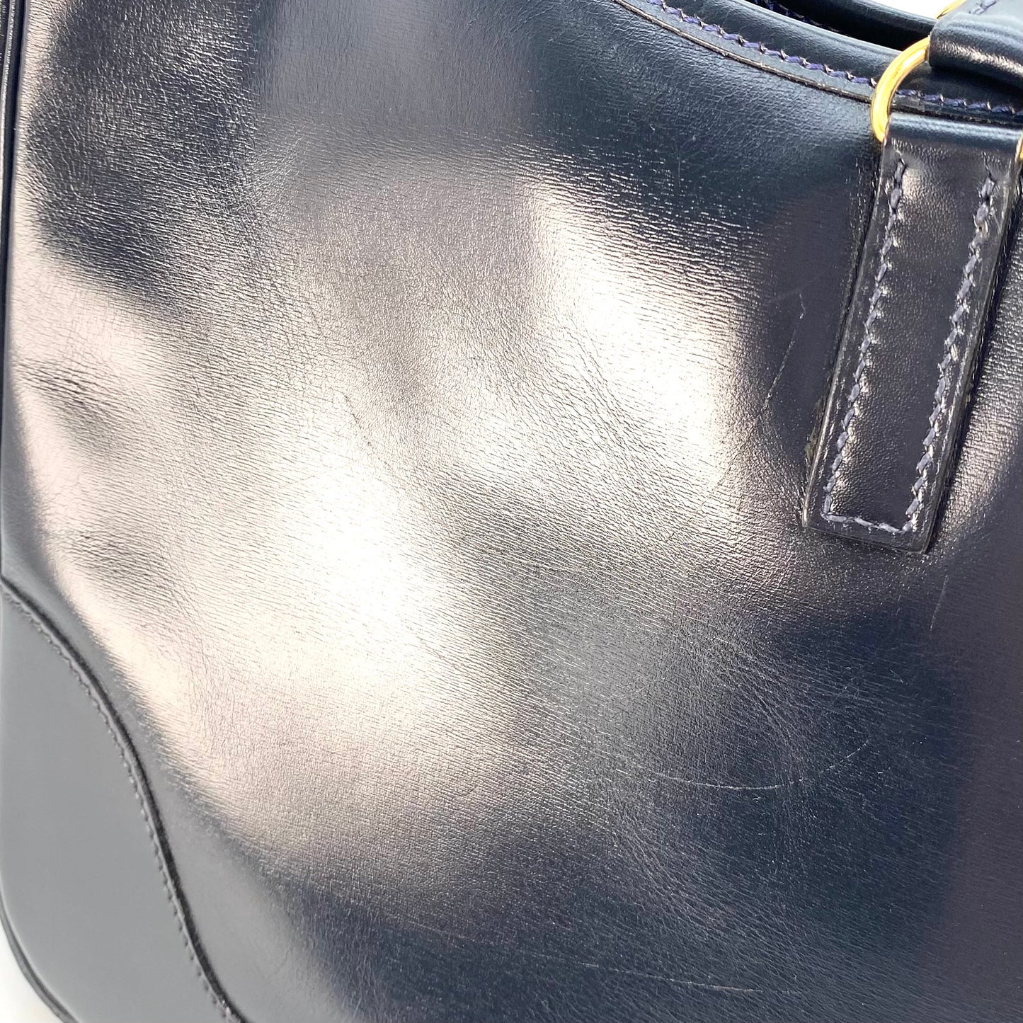 Kaido, 1989 Trim31 Blue Indigo Boxcalf with stamp 〇S