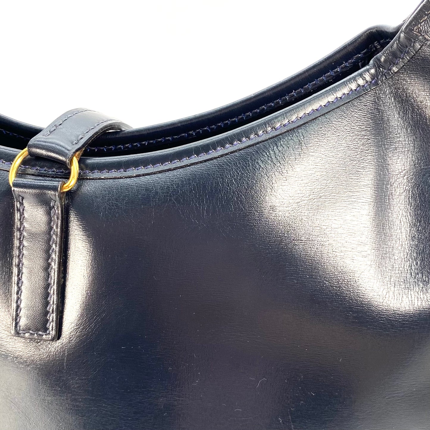 Kaido, 1989 Trim31 Blue Indigo Boxcalf with stamp 〇S