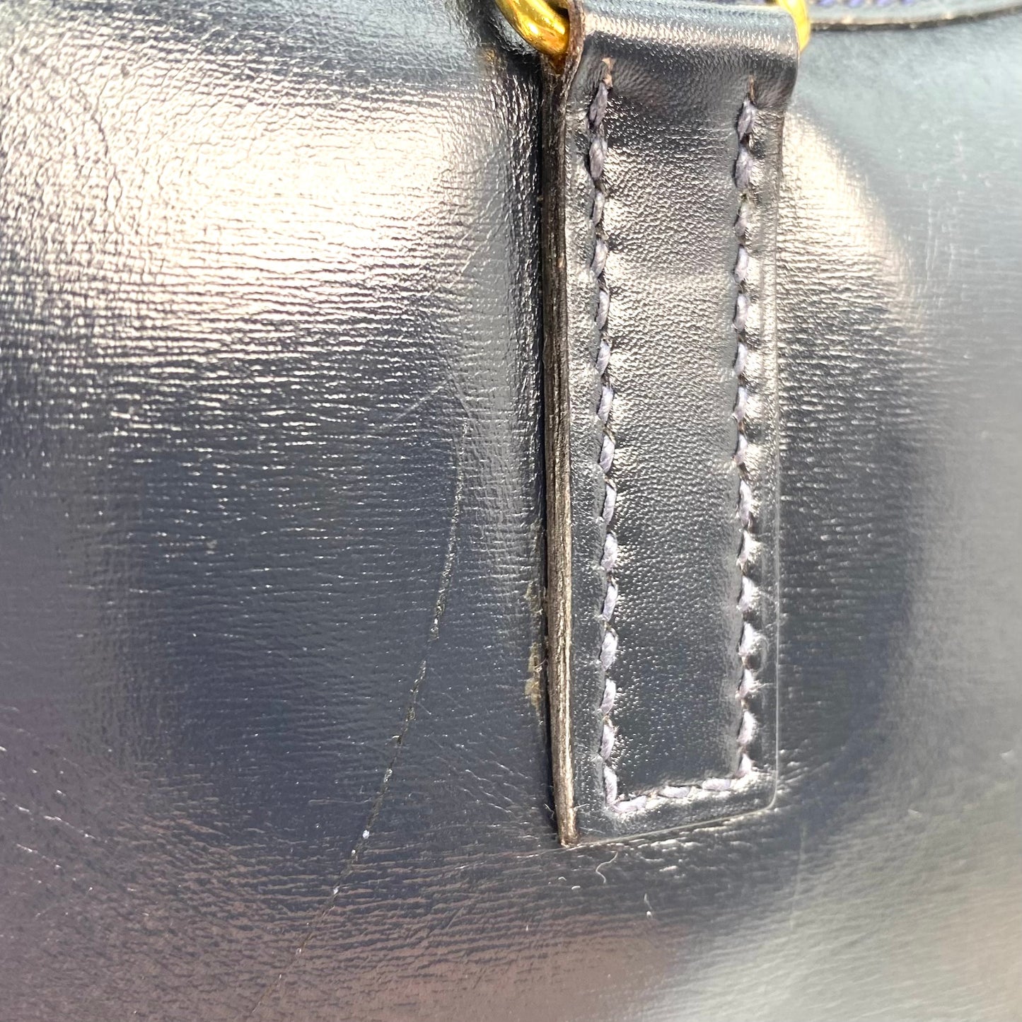 Kaido, 1989 Trim31 Blue Indigo Boxcalf with stamp 〇S