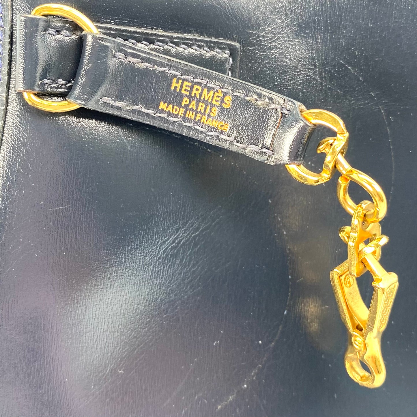 Kaido, 1989 Trim31 Blue Indigo Boxcalf with stamp 〇S