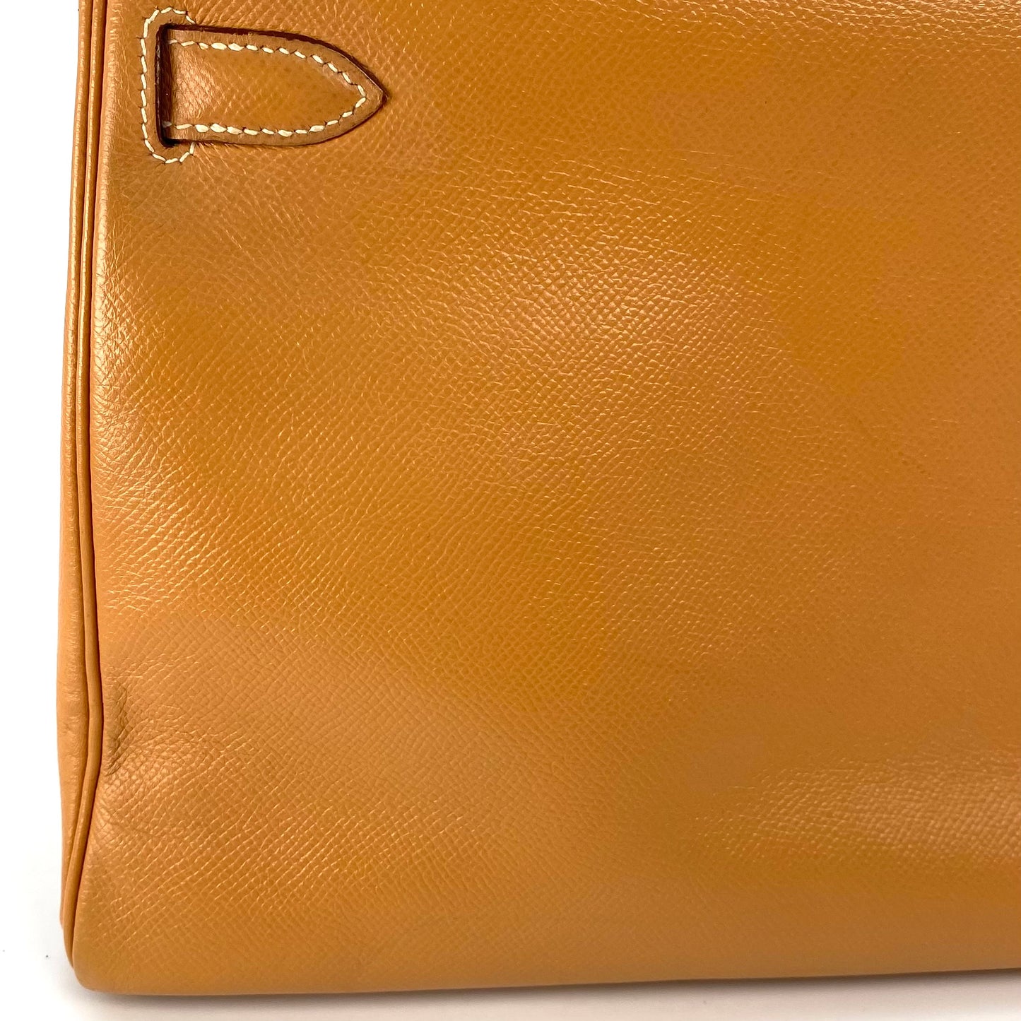 Wade, 1994 Kelly 28 Retourne Naturel Couchevel Gold Hardware with stamp 〇X
