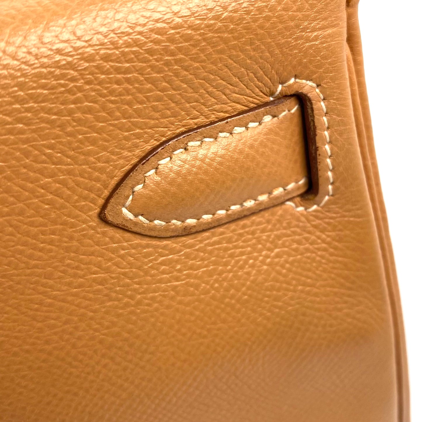 Wade, 1994 Kelly 28 Retourne Naturel Couchevel Gold Hardware with stamp 〇X