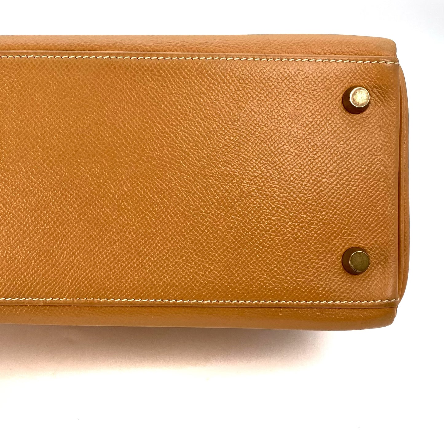 Wade, 1994 Kelly 28 Retourne Naturel Couchevel Gold Hardware with stamp 〇X