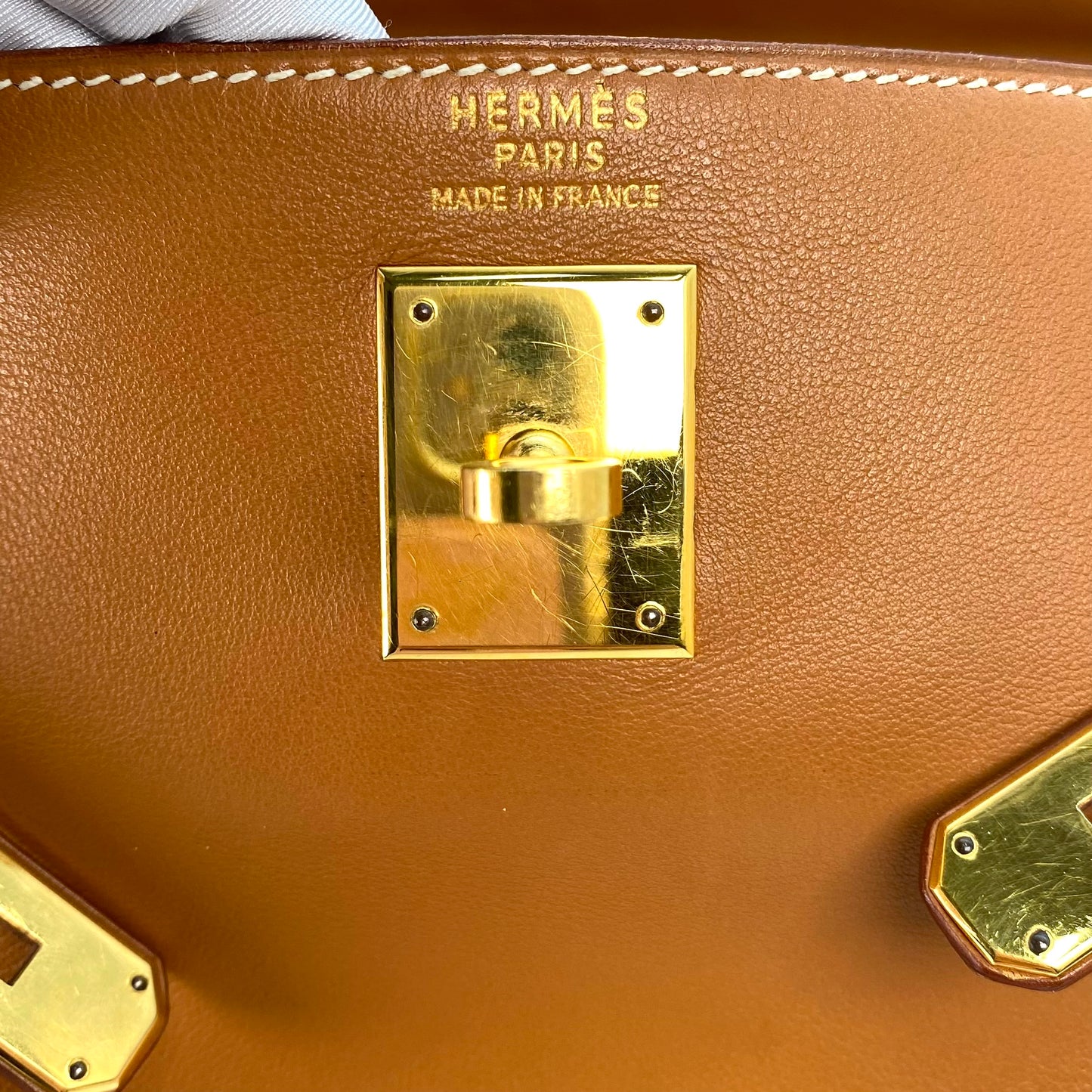 Franky, 1997 Kelly 35 Retourne Gold Gulliver Gold Hardware with stamp □A
