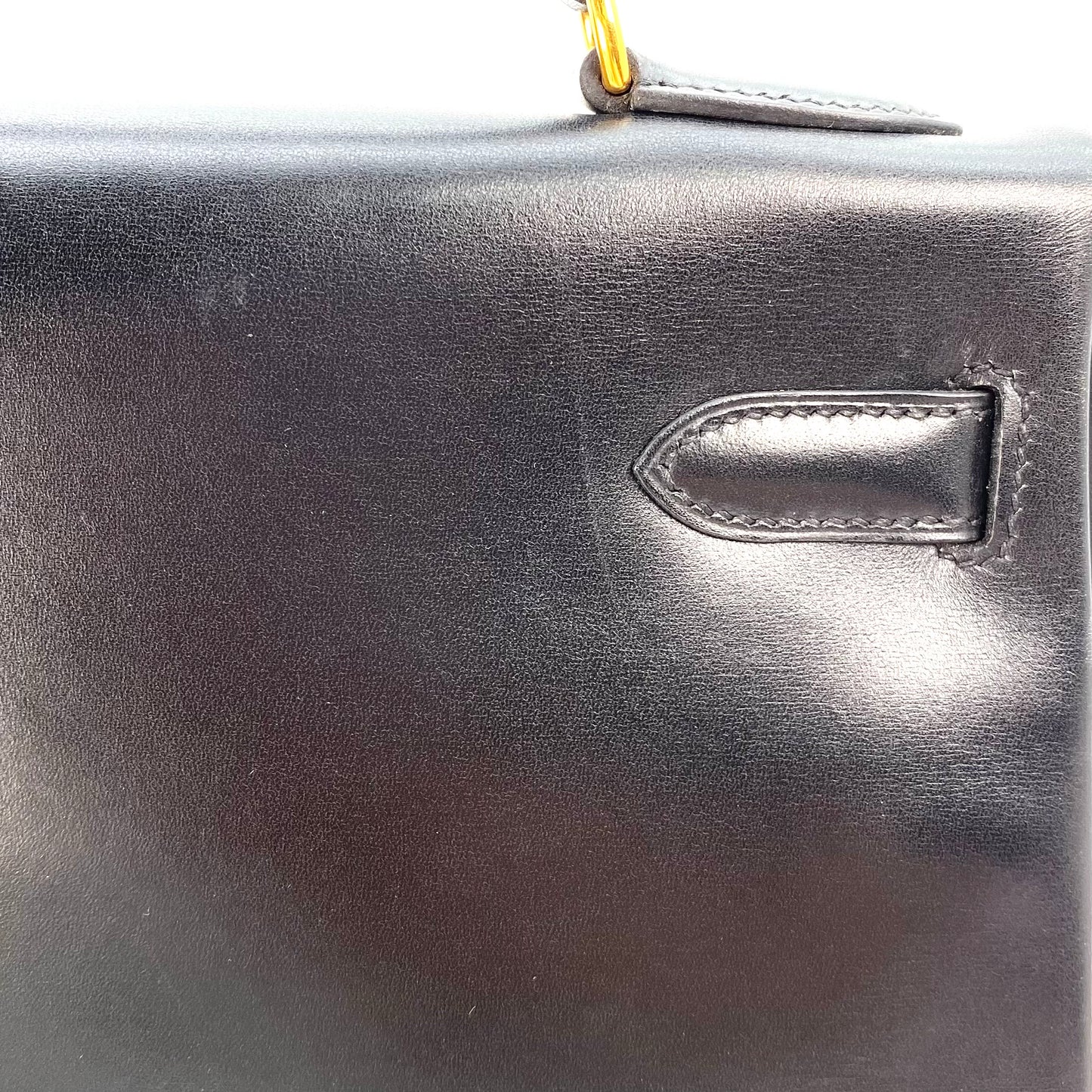 Jareth, 1999 Kelly 32 Black Boxcalf with stamp □C