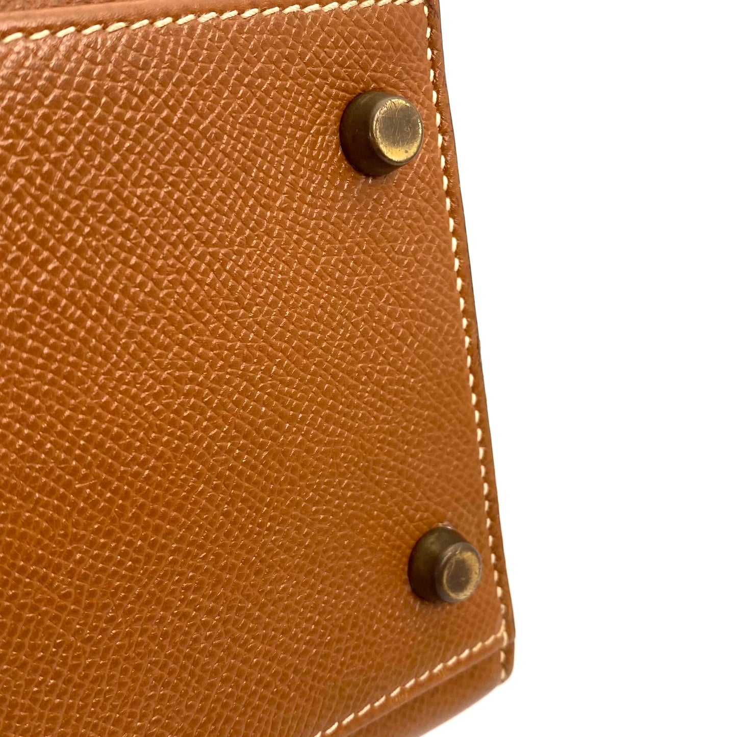 Attila, 1992 Kelly 32 Sellier Gold Courchevel with stamp 〇V