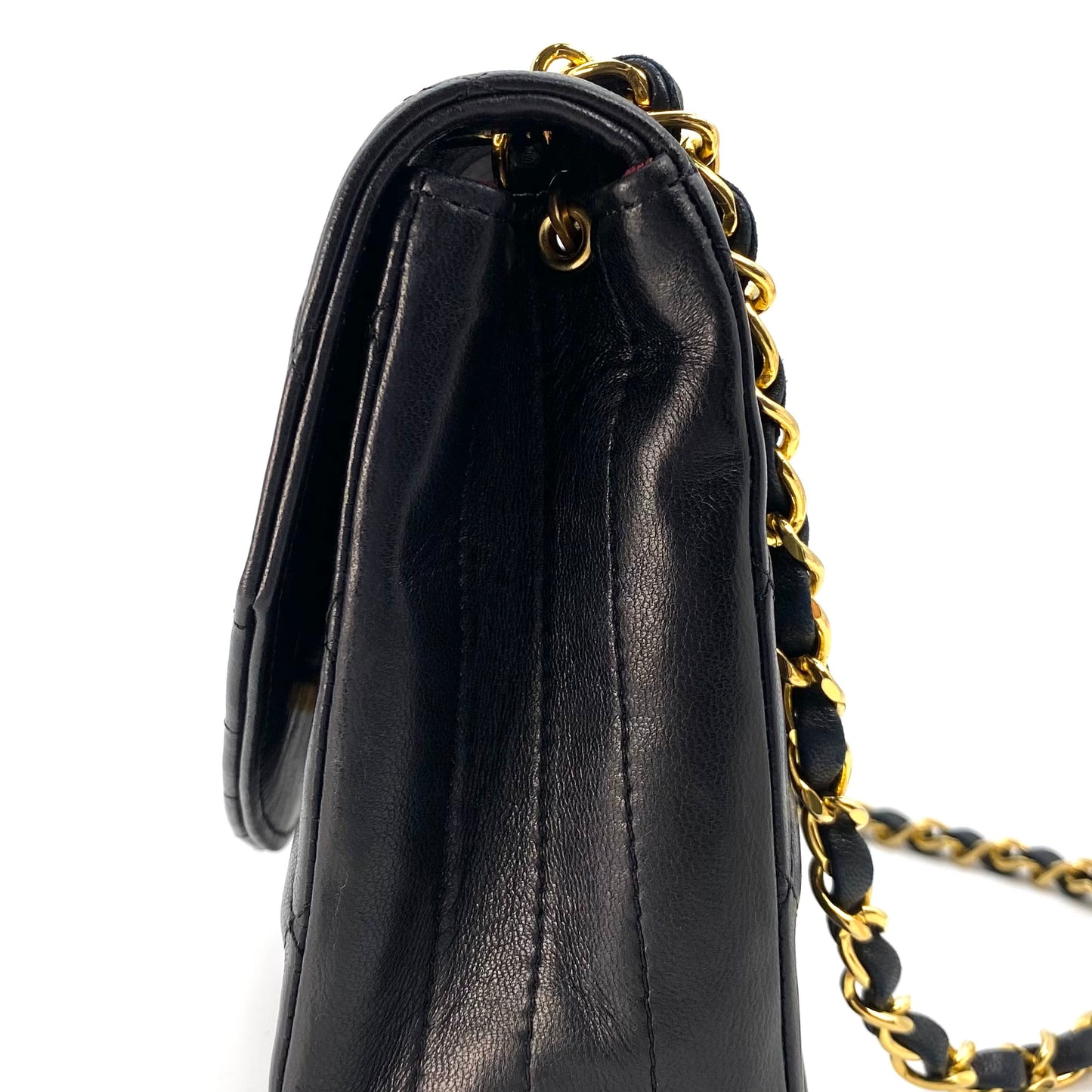Thabo, 1 Series Half Moon Black Lambskin with seal and card