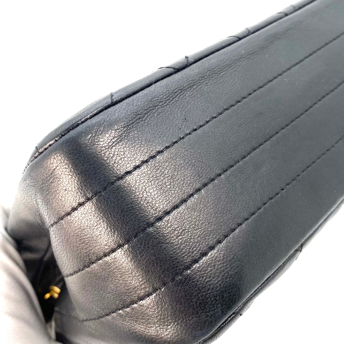 Thabo, 1 Series Half Moon Black Lambskin with seal and card