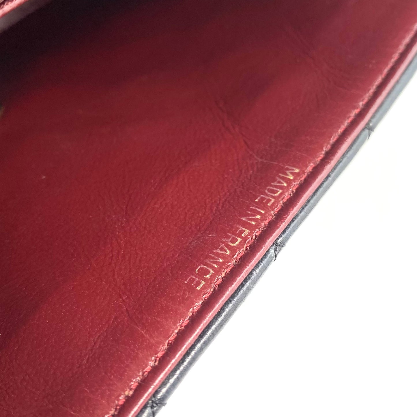 Thabo, 1 Series Half Moon Black Lambskin with seal and card