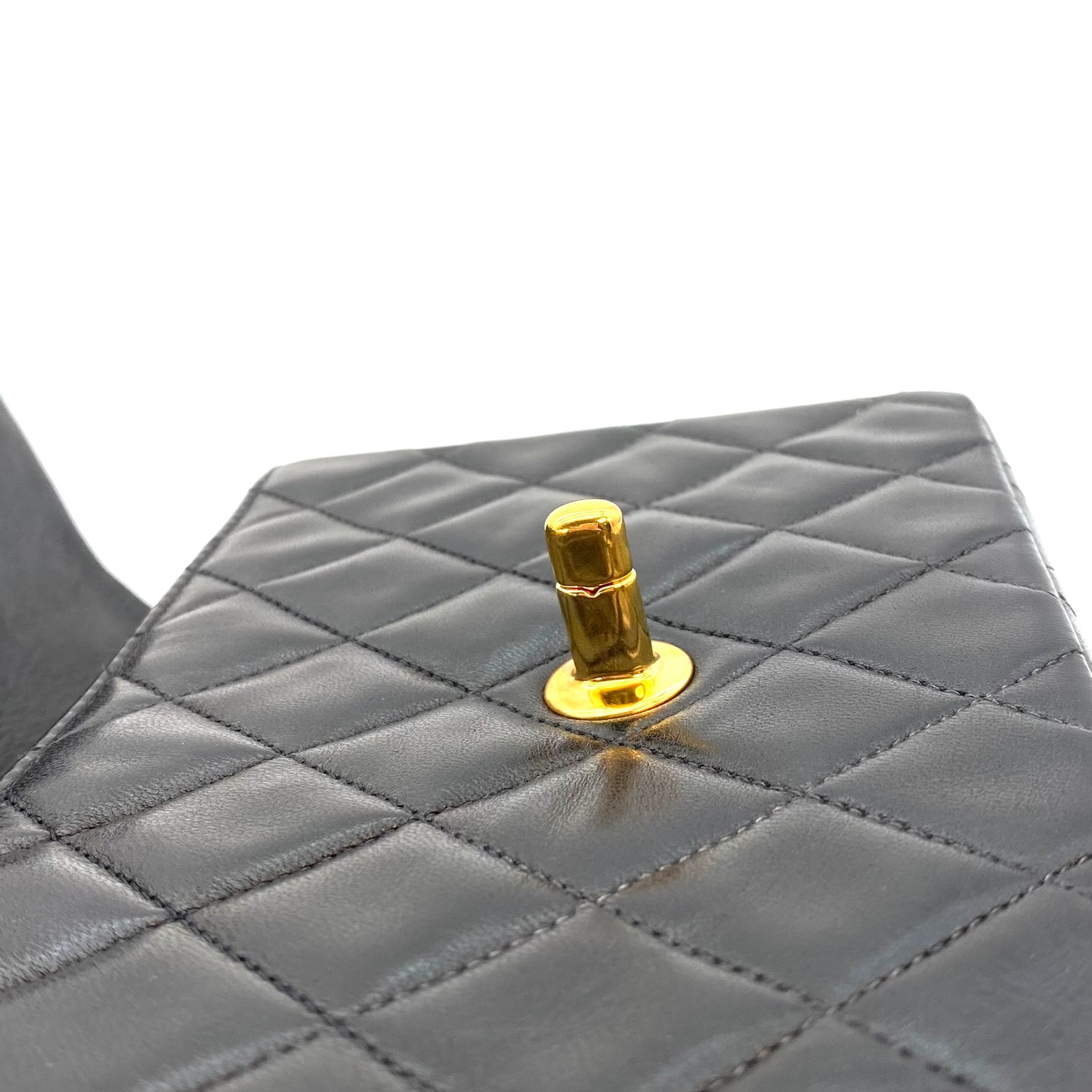Valery Sr, 5 Series Mini Square 17cm Black Lambskin with seal and card