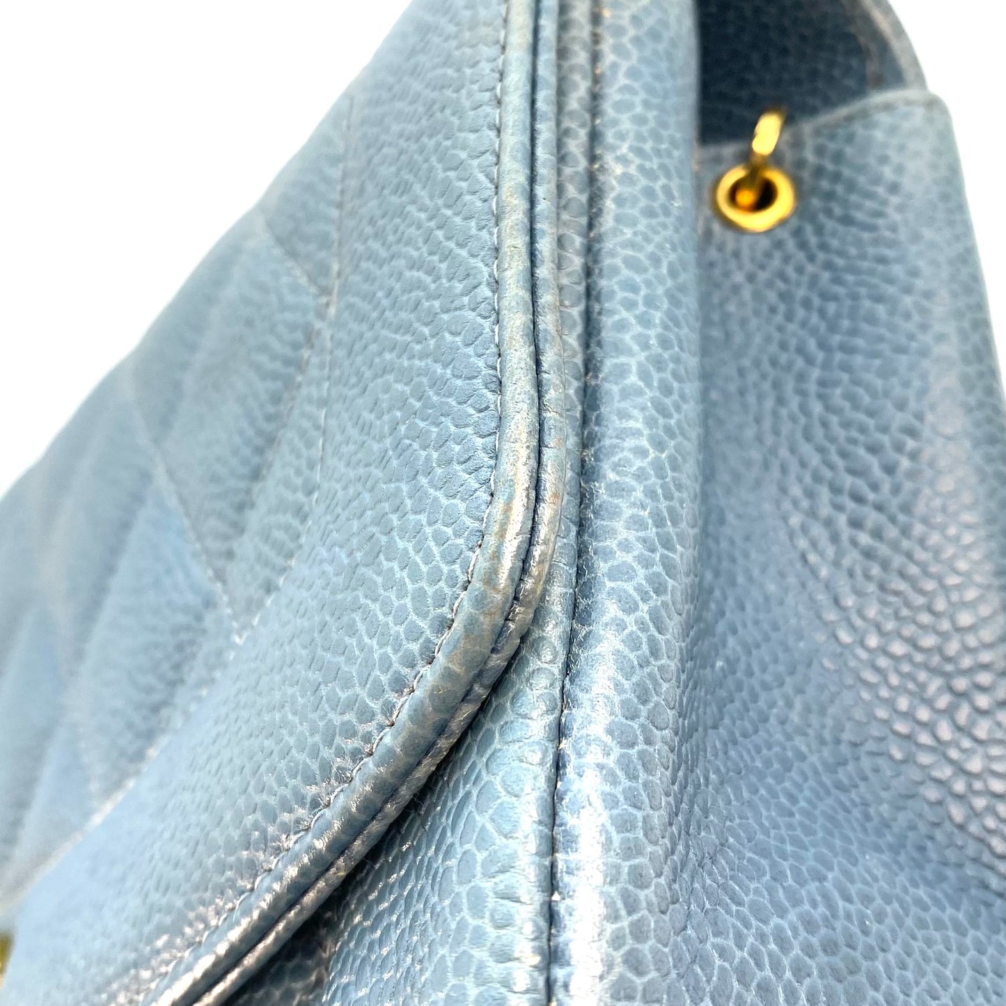 Jeana, 3 Series Small Diana Light Blue Caviar wth seal only