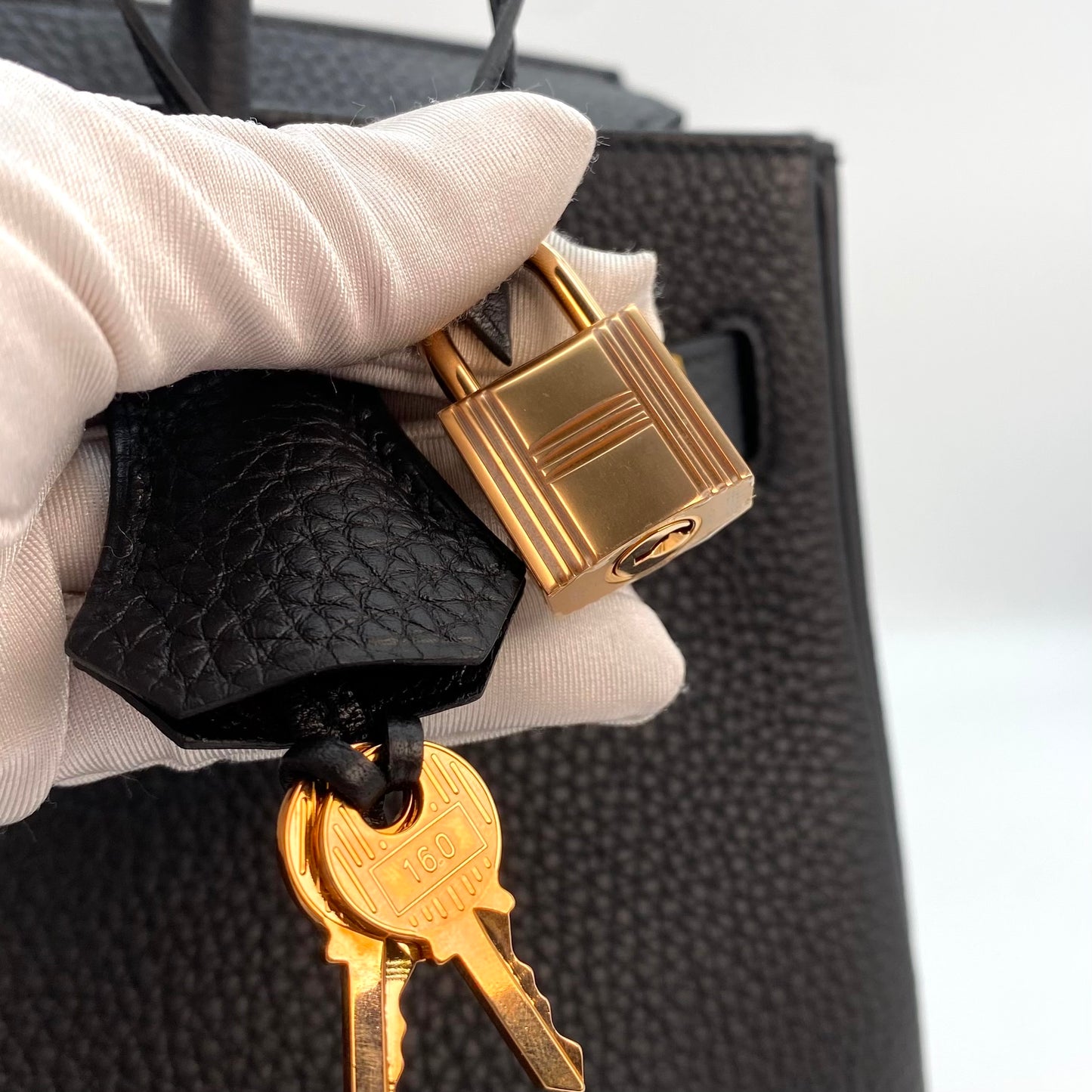 Tim, 2016 Birkin 30 Black Togo with stamp X