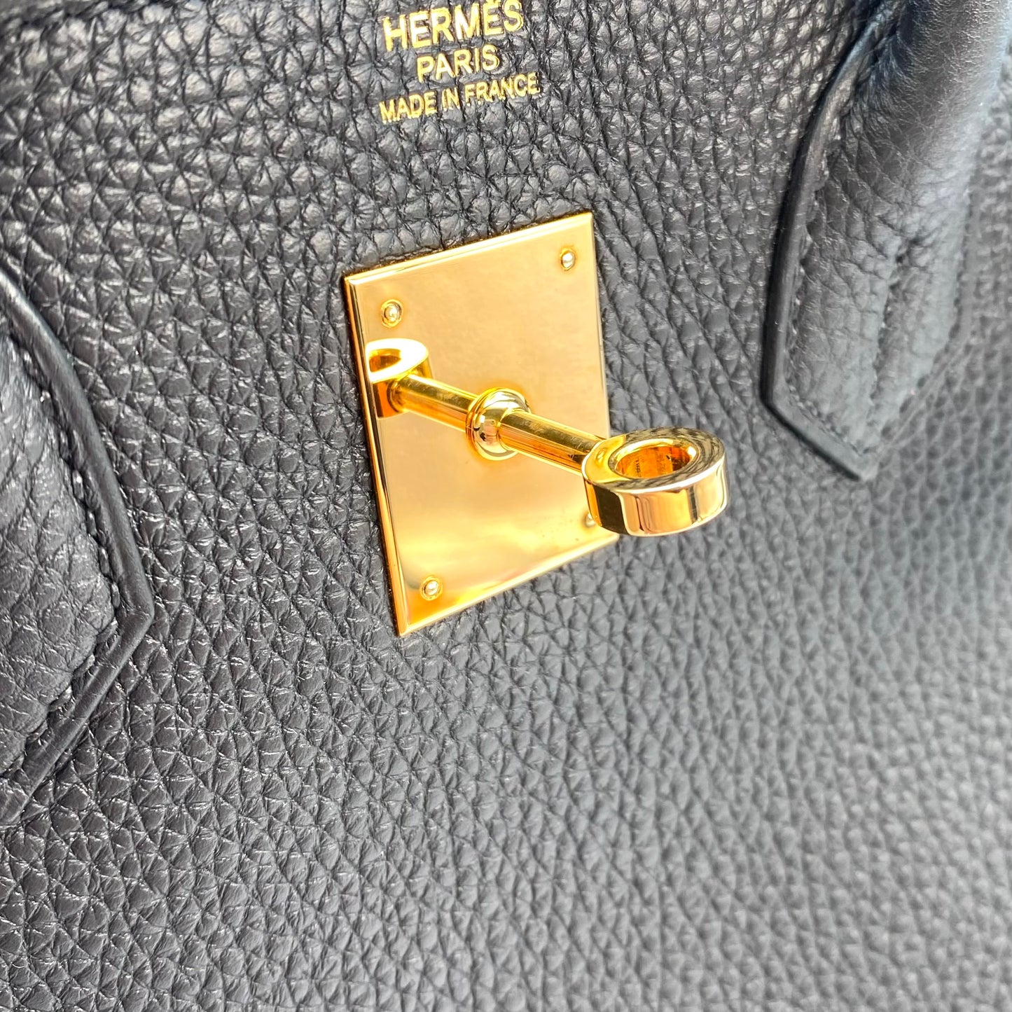 Tim, 2016 Birkin 30 Black Togo with stamp X