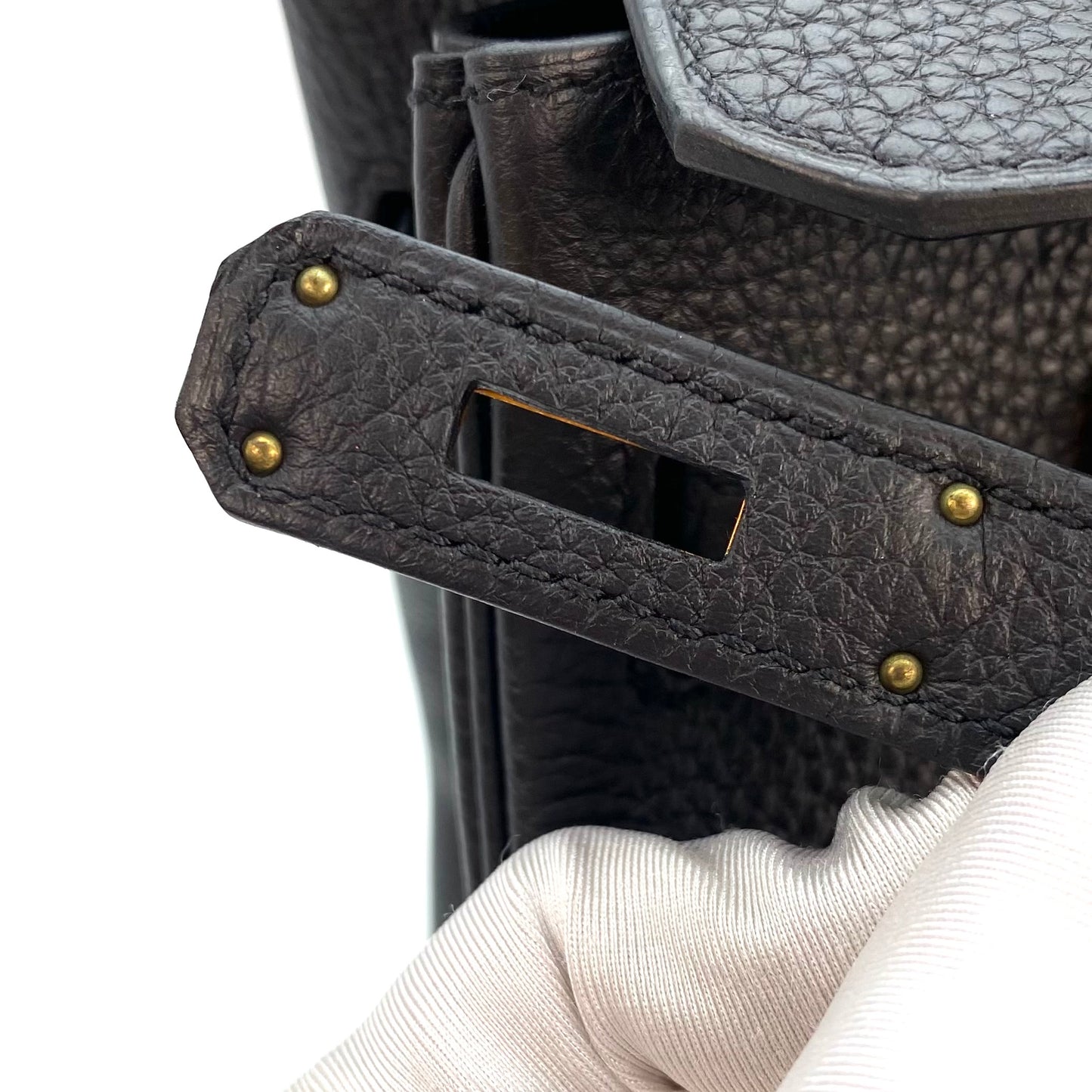 Tim, 2016 Birkin 30 Black Togo with stamp X