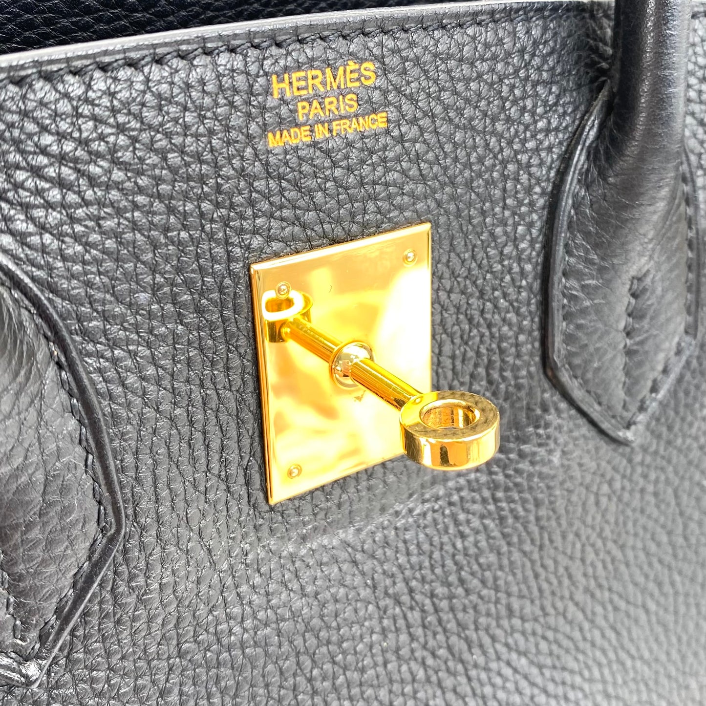 Adira, 2008 B30 Black Clemence Gold Hardware with stamp □L