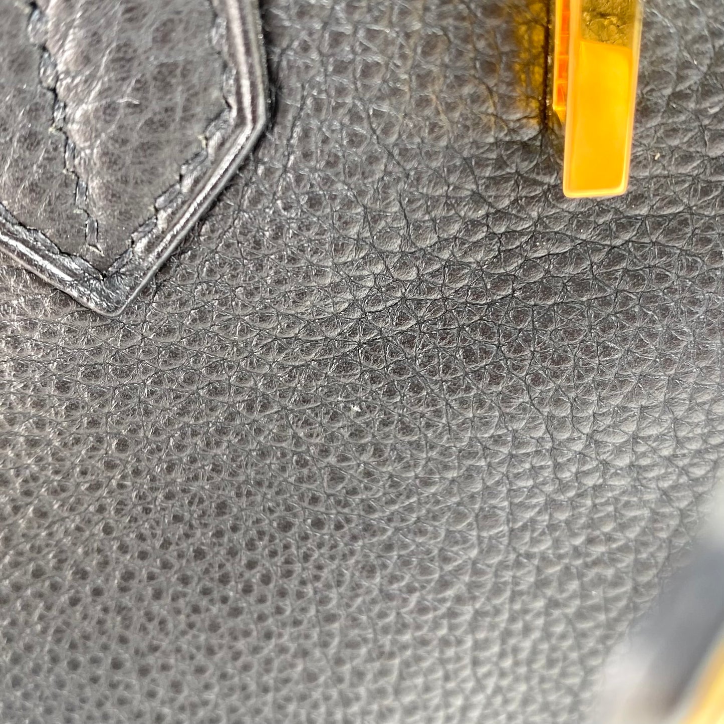 Adira, 2008 B30 Black Clemence Gold Hardware with stamp □L