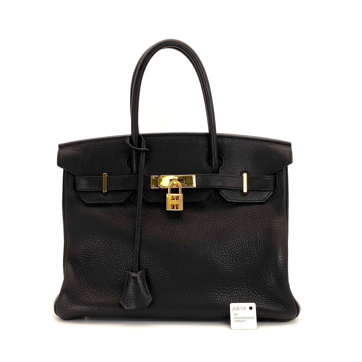 Adira, 2008 B30 Black Clemence Gold Hardware with stamp □L