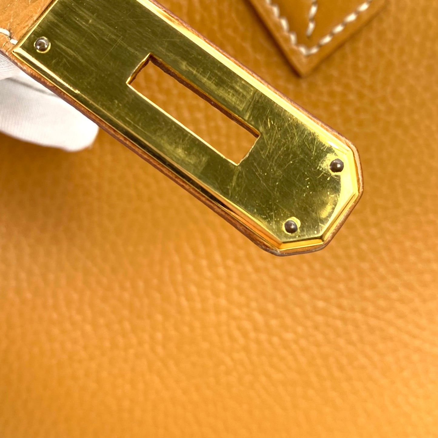 Zafir, 1999 Birkin 30 Ardennes Natural Gold Hardware with stamp □C