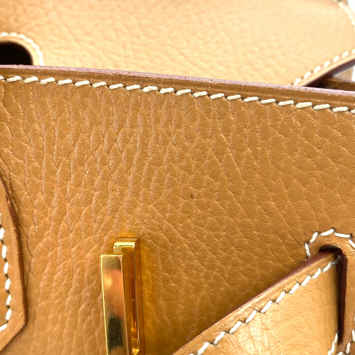 Zafir, 1999 Birkin 30 Ardennes Natural Gold Hardware with stamp □C