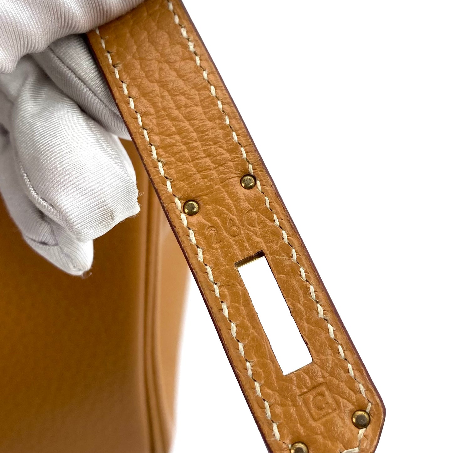 Zafir, 1999 Birkin 30 Ardennes Natural Gold Hardware with stamp □C