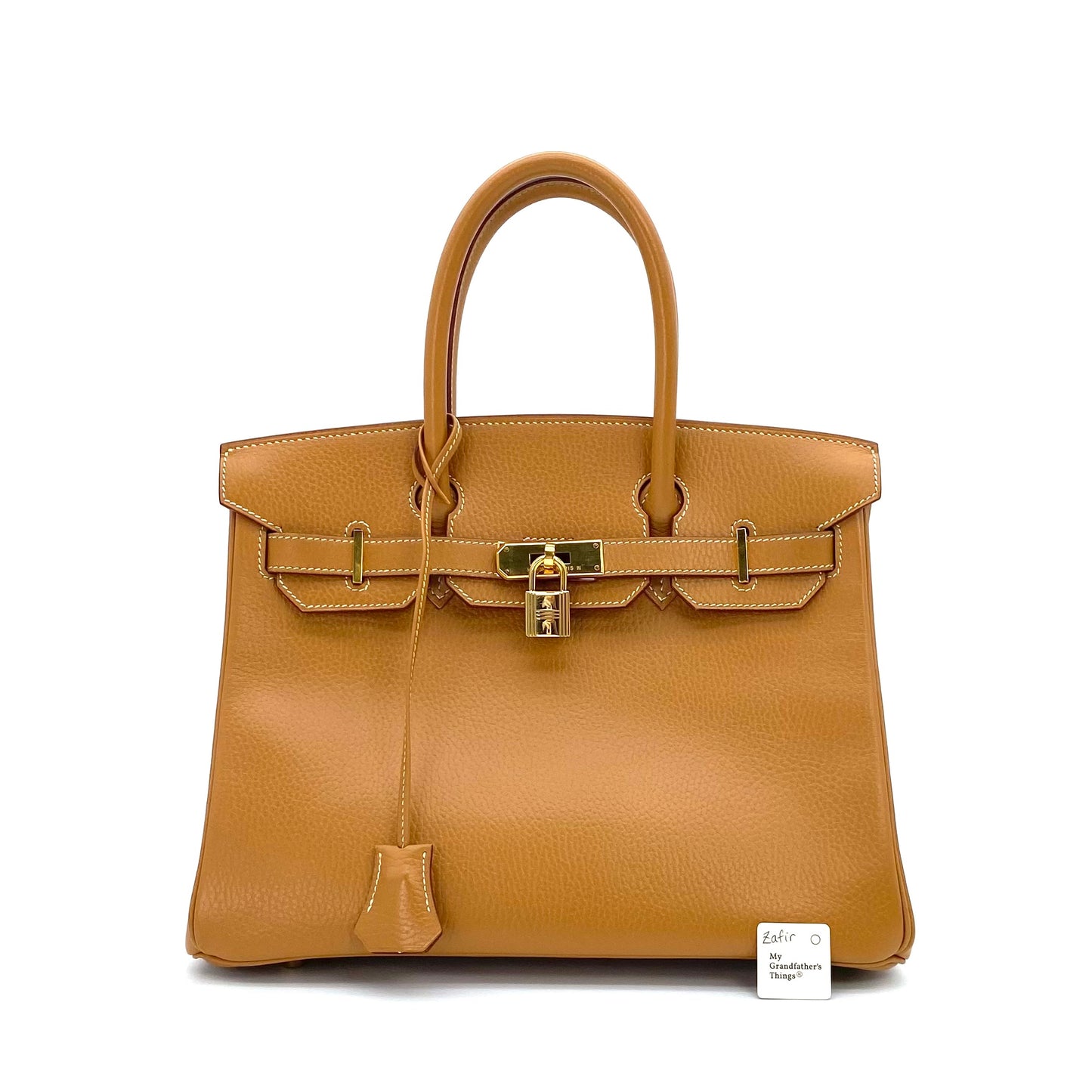 Zafir, 1999 Birkin 30 Ardennes Natural Gold Hardware with stamp □C