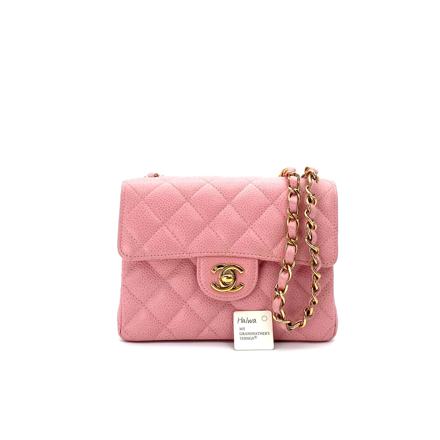 Halwa, 9 Series Mini Square 17cm Pink Caviar with seal and card