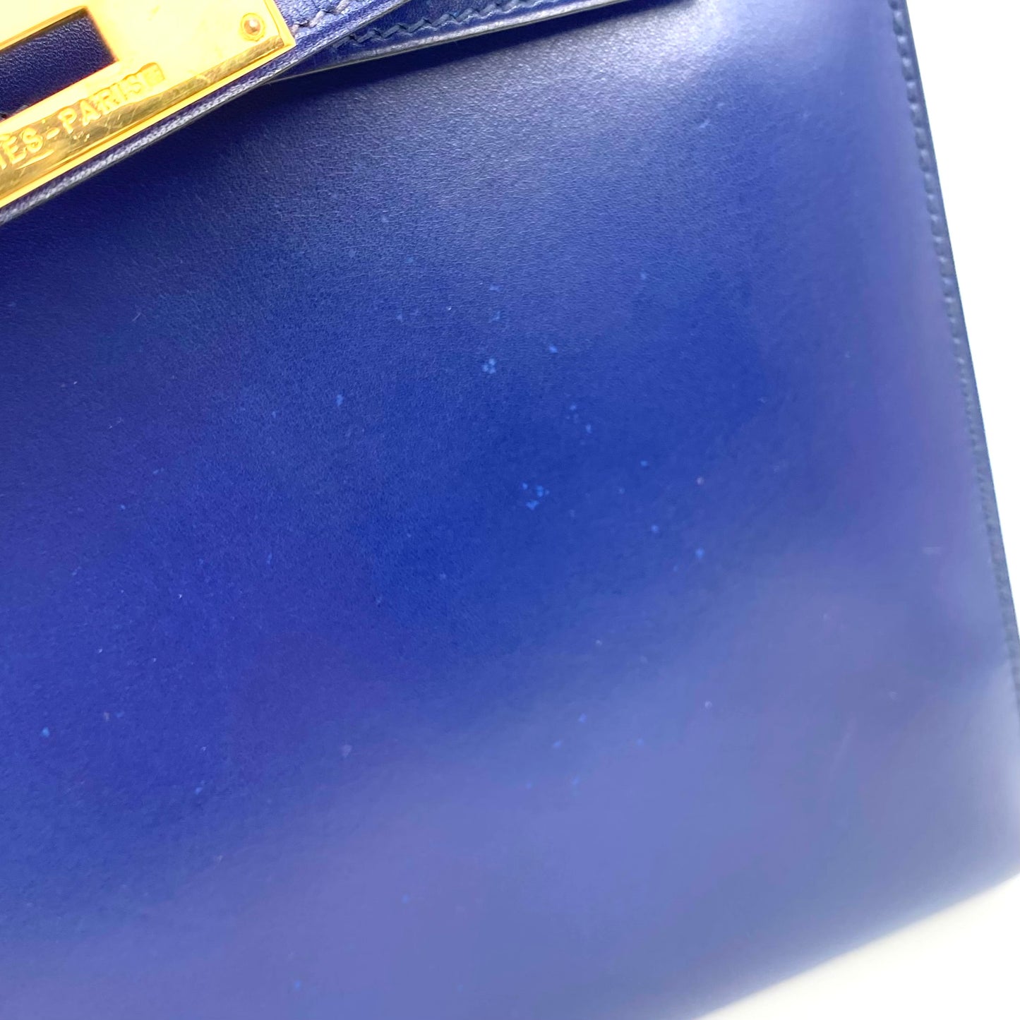 Caelan, 1992 Kelly 28 Blue Boxcalf with stamp 〇V