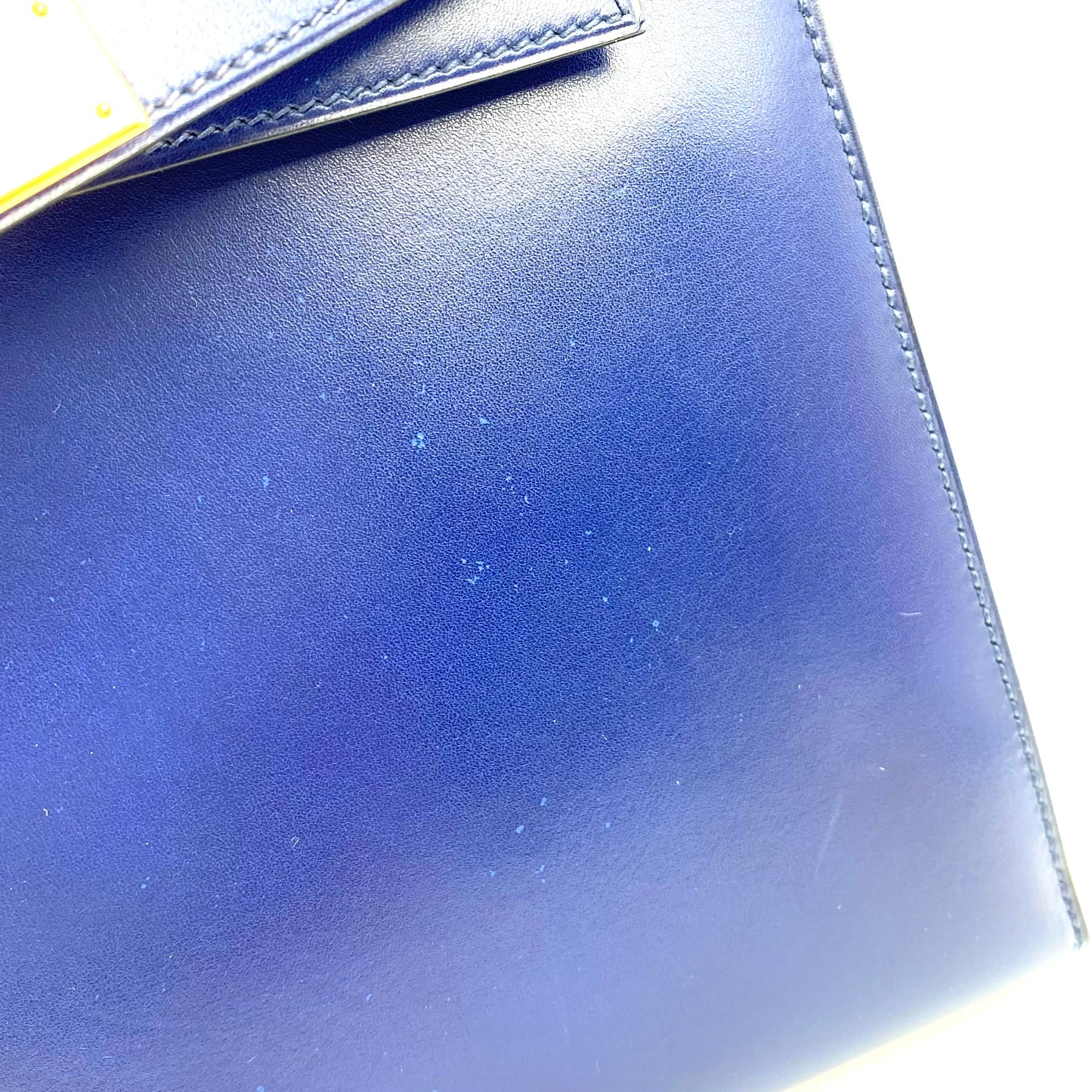 Caelan, 1992 Kelly 28 Blue Boxcalf with stamp 〇V