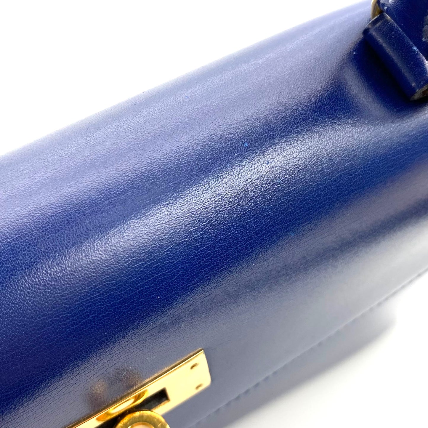 Caelan, 1992 Kelly 28 Blue Boxcalf with stamp 〇V