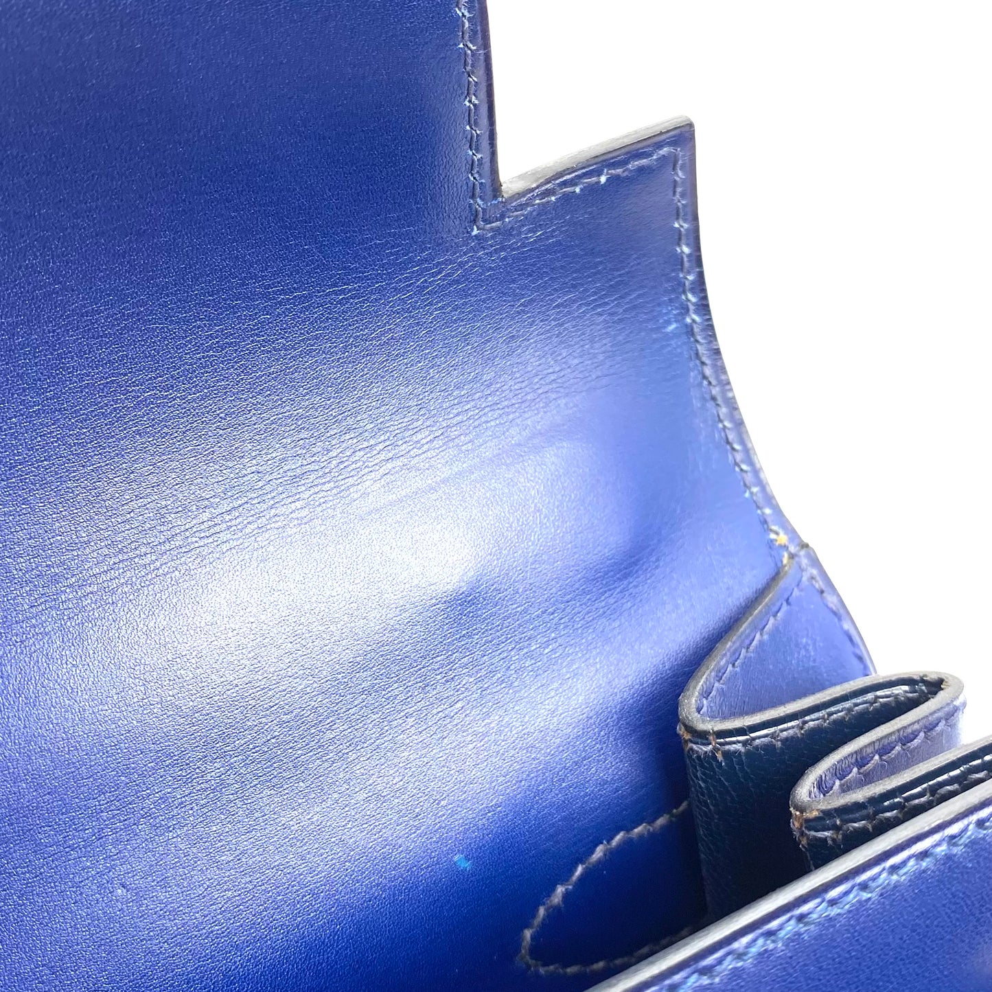 Caelan, 1992 Kelly 28 Blue Boxcalf with stamp 〇V