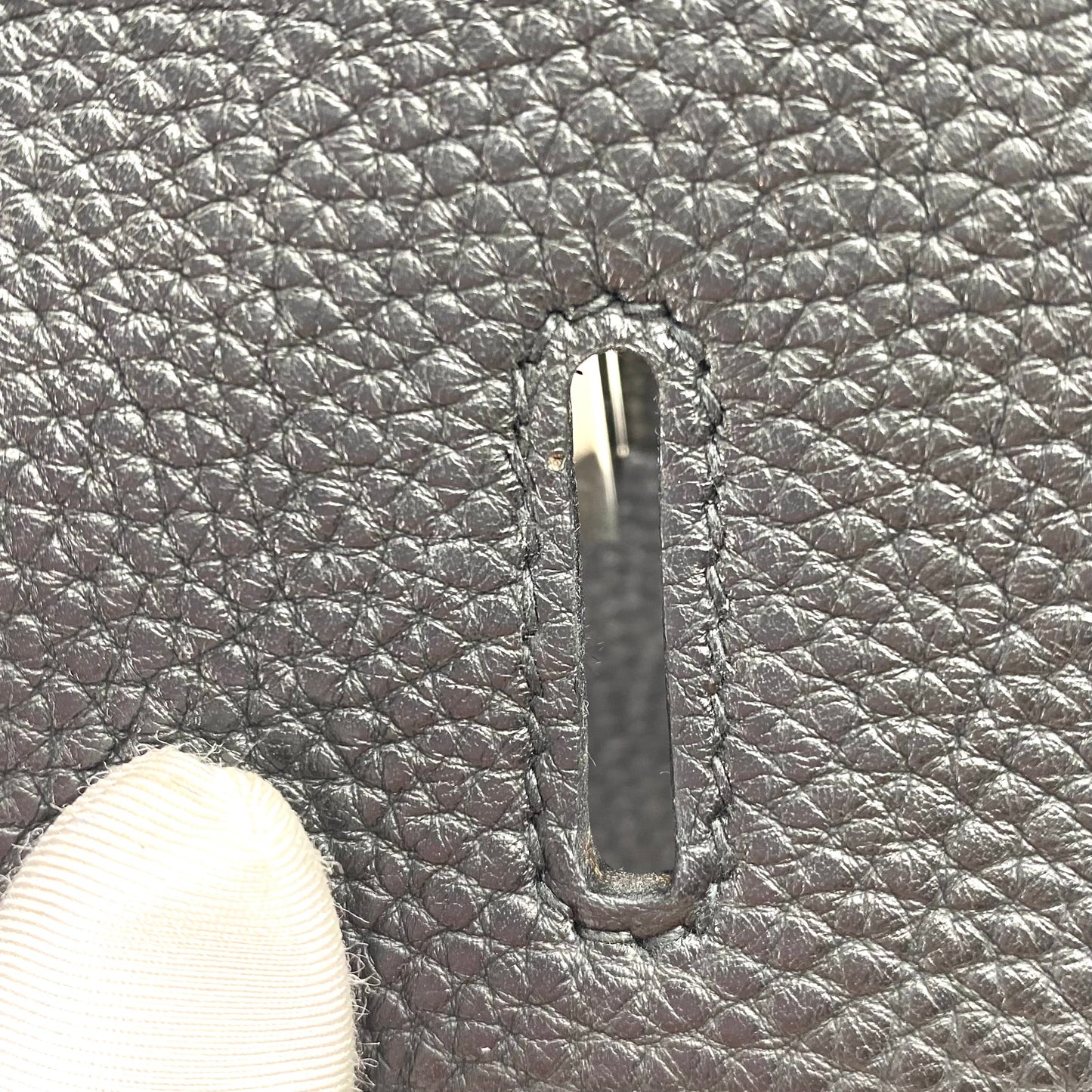 Saffana, 2007 Birkin 35 Black Togo with stamp  □K