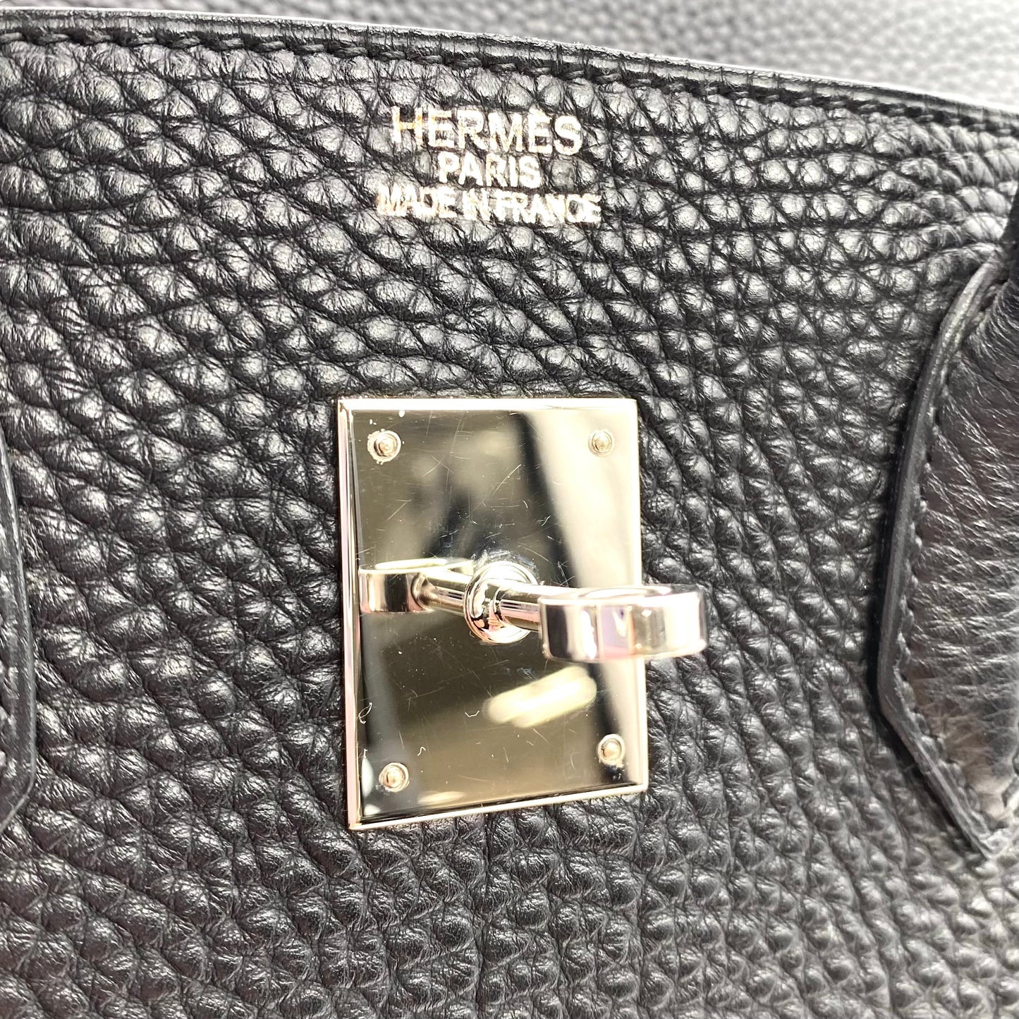 Saffana, 2007 Birkin 35 Black Togo with stamp  □K