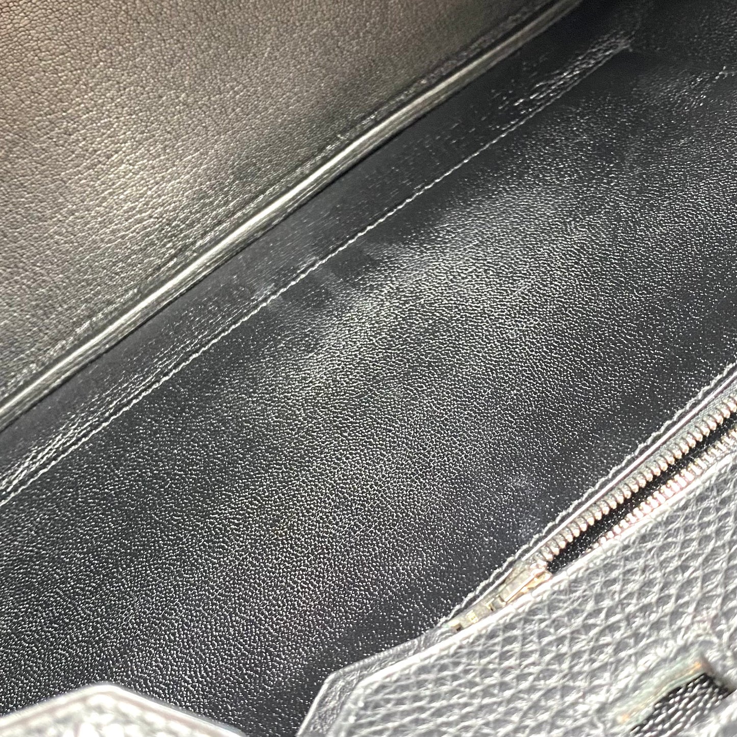 Saffana, 2007 Birkin 35 Black Togo with stamp  □K