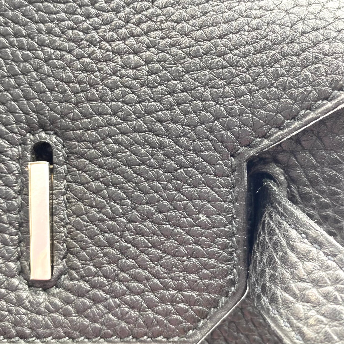 Saffana, 2007 Birkin 35 Black Togo with stamp  □K