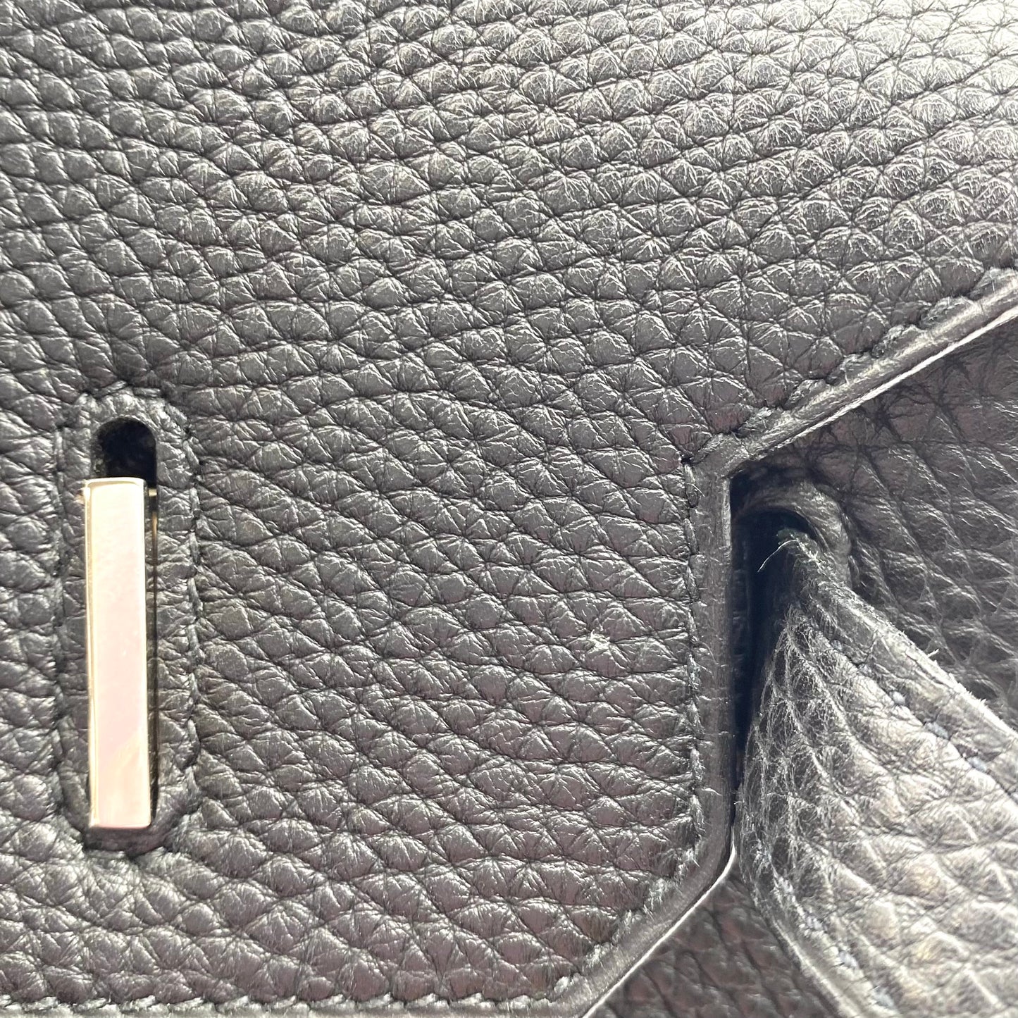 Saffana, 2007 Birkin 35 Black Togo with stamp  □K