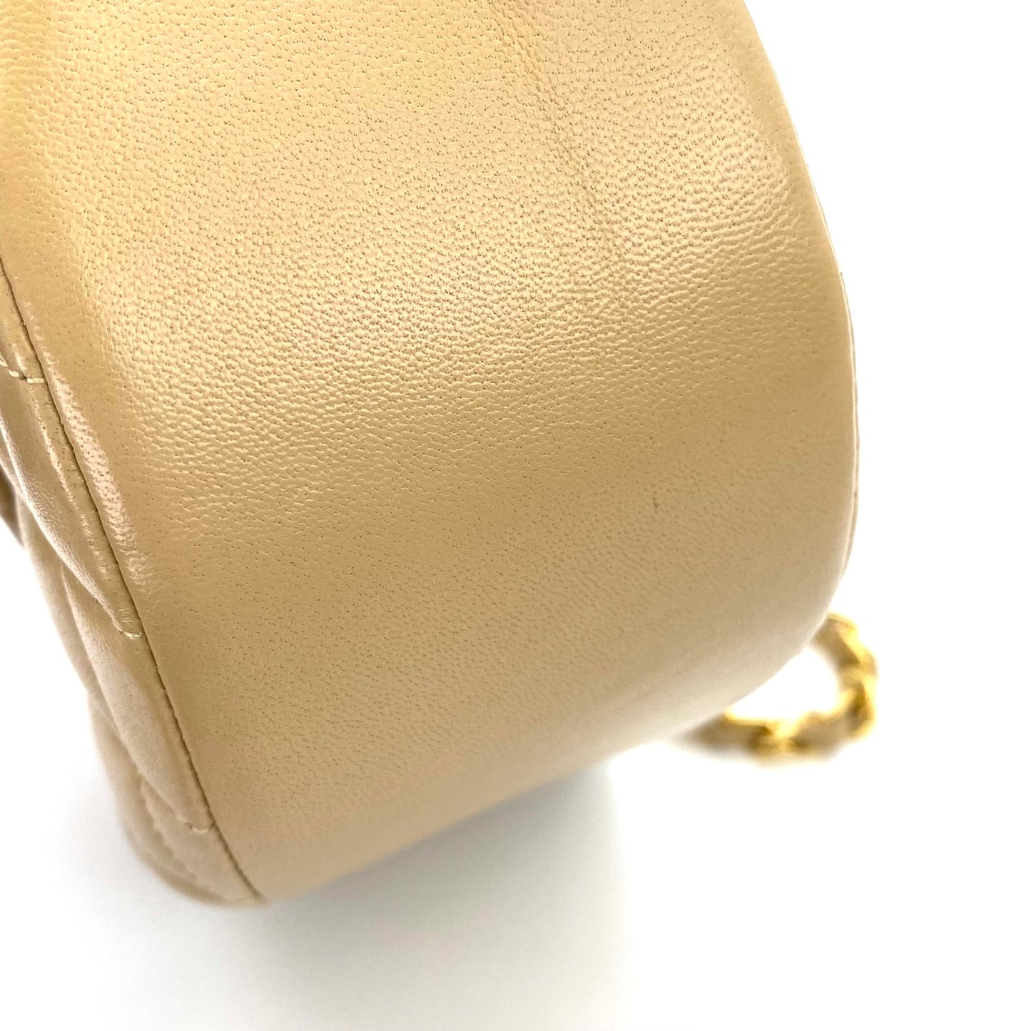 Elliot, 0 Series Half Moon Beige Lambskin with seal only