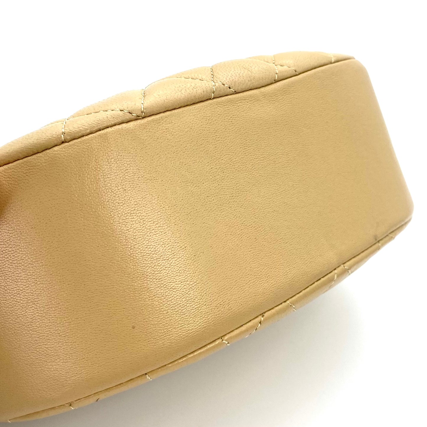 Elliot, 0 Series Half Moon Beige Lambskin with seal only