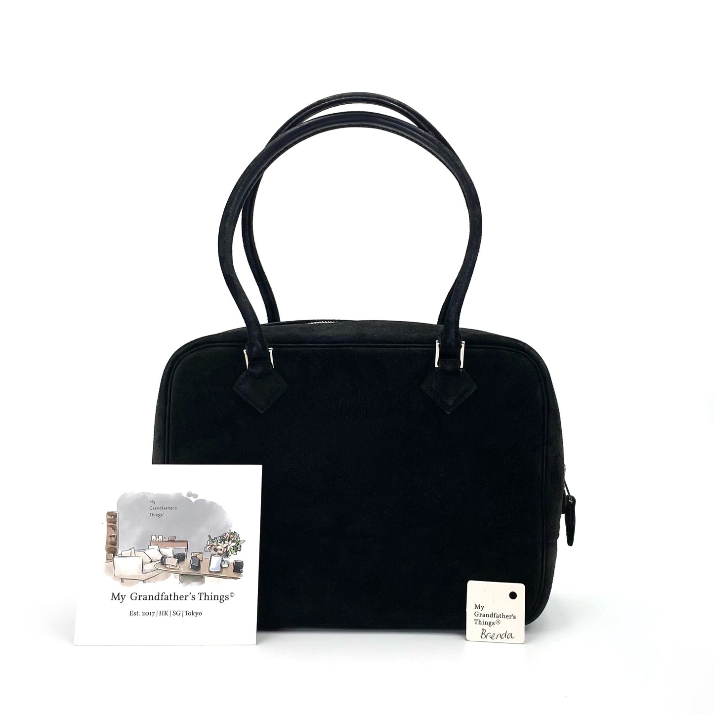 Brenda, 2004 Plume 20cm black with stamp □H