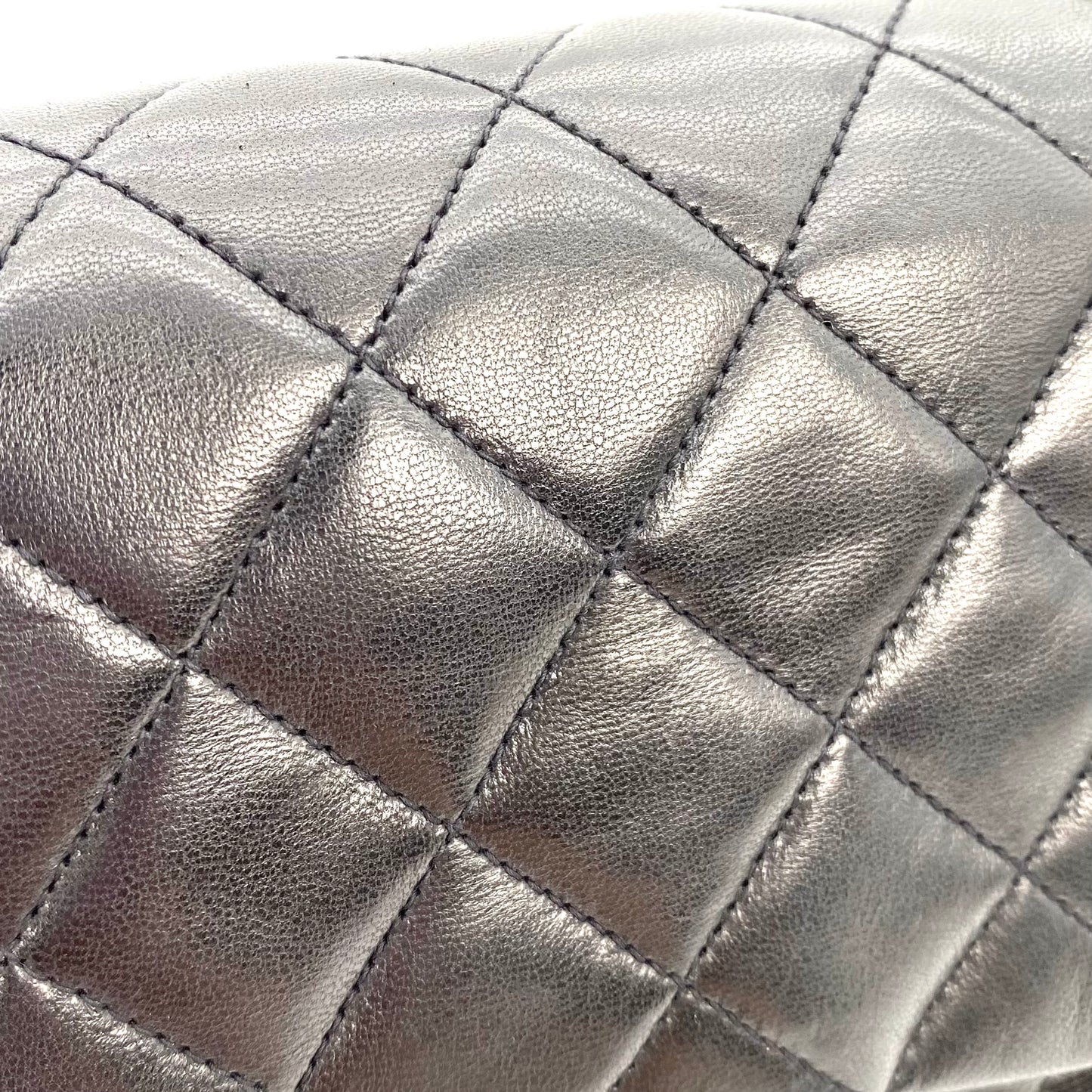 Ryder, 3 Series Medium Classic Flap Black Lambskin with seal and card