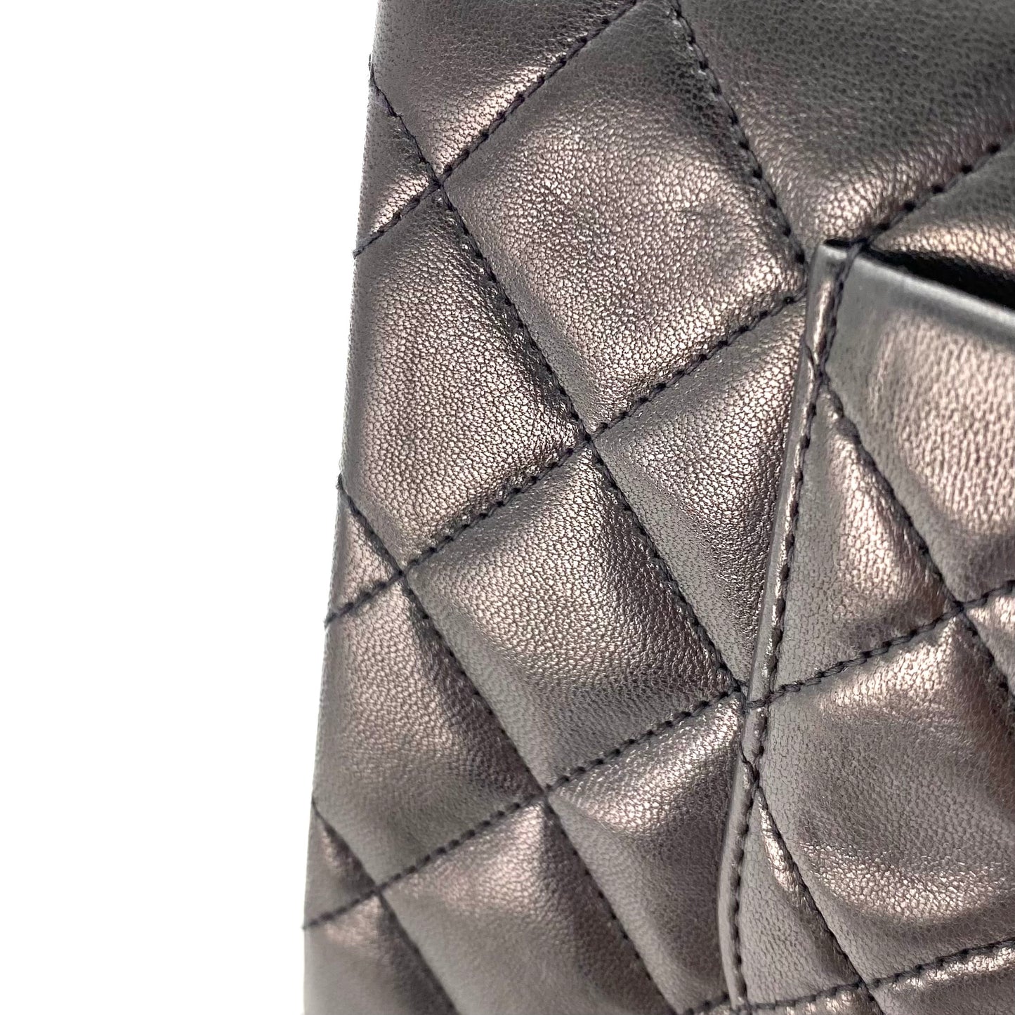 Ryder, 3 Series Medium Classic Flap Black Lambskin with seal and card