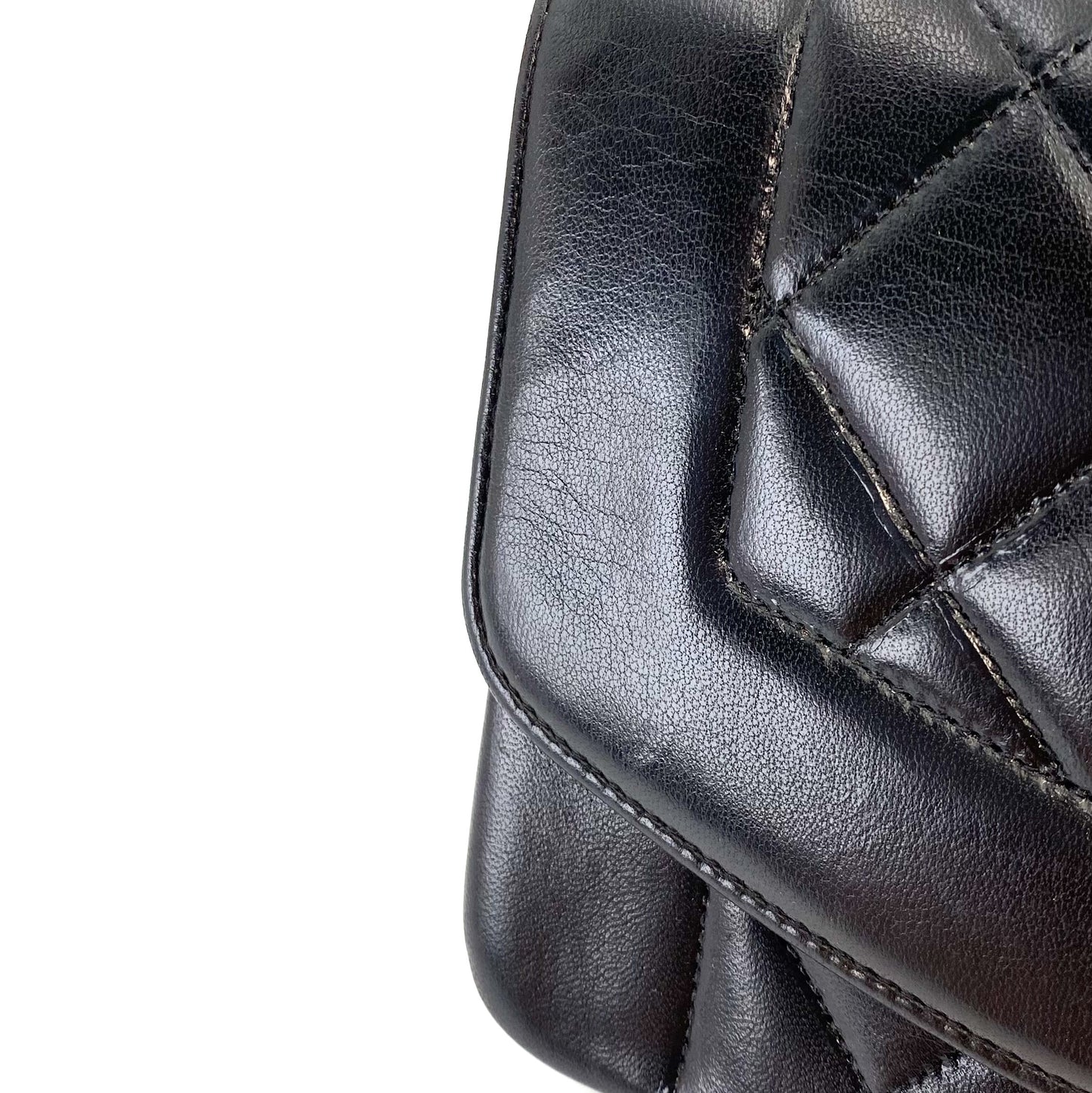 Jayden, 3 series small Diana black lambskin with seal and card