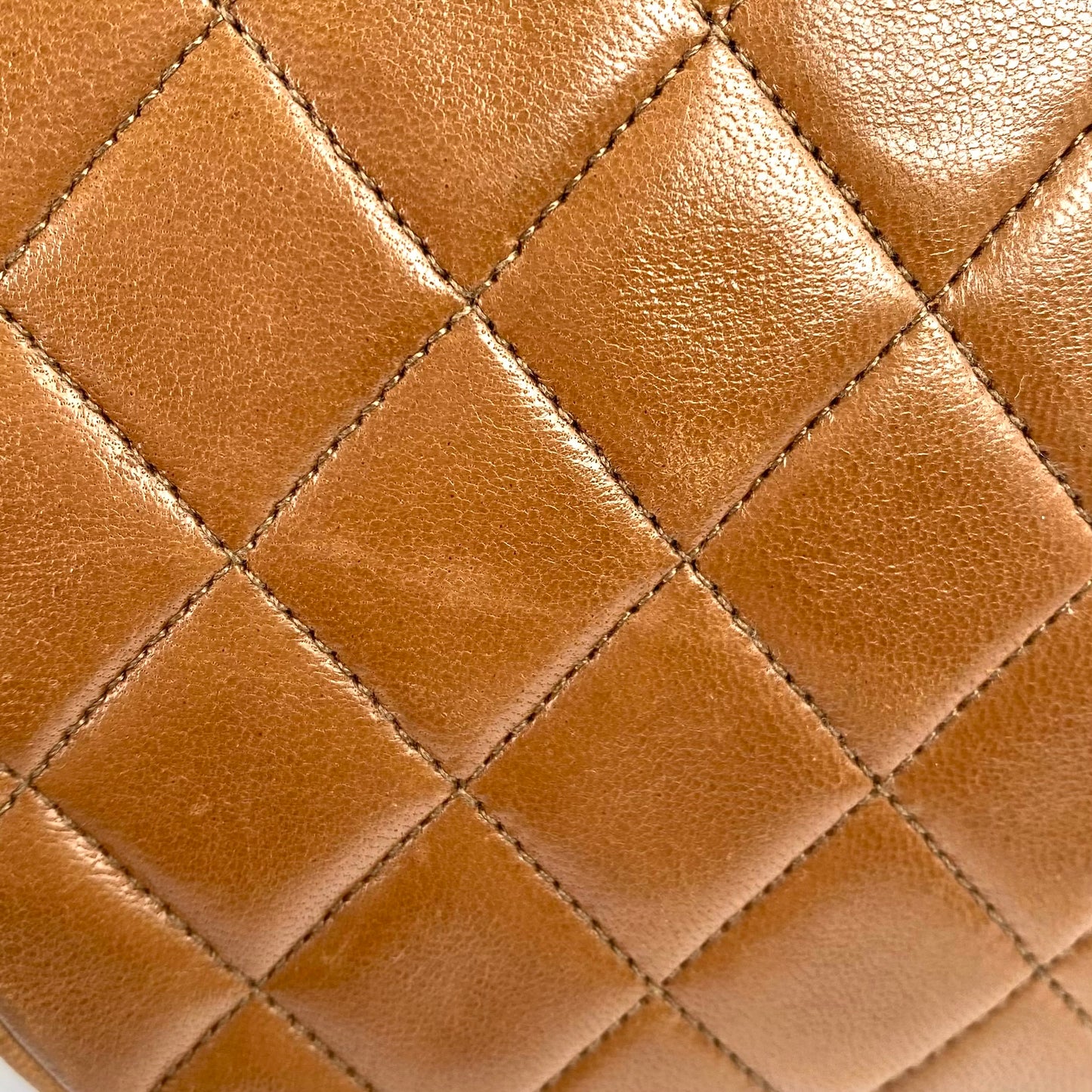 Caca, 0 Series Multi Fold Brown Lambskin with seal and card
