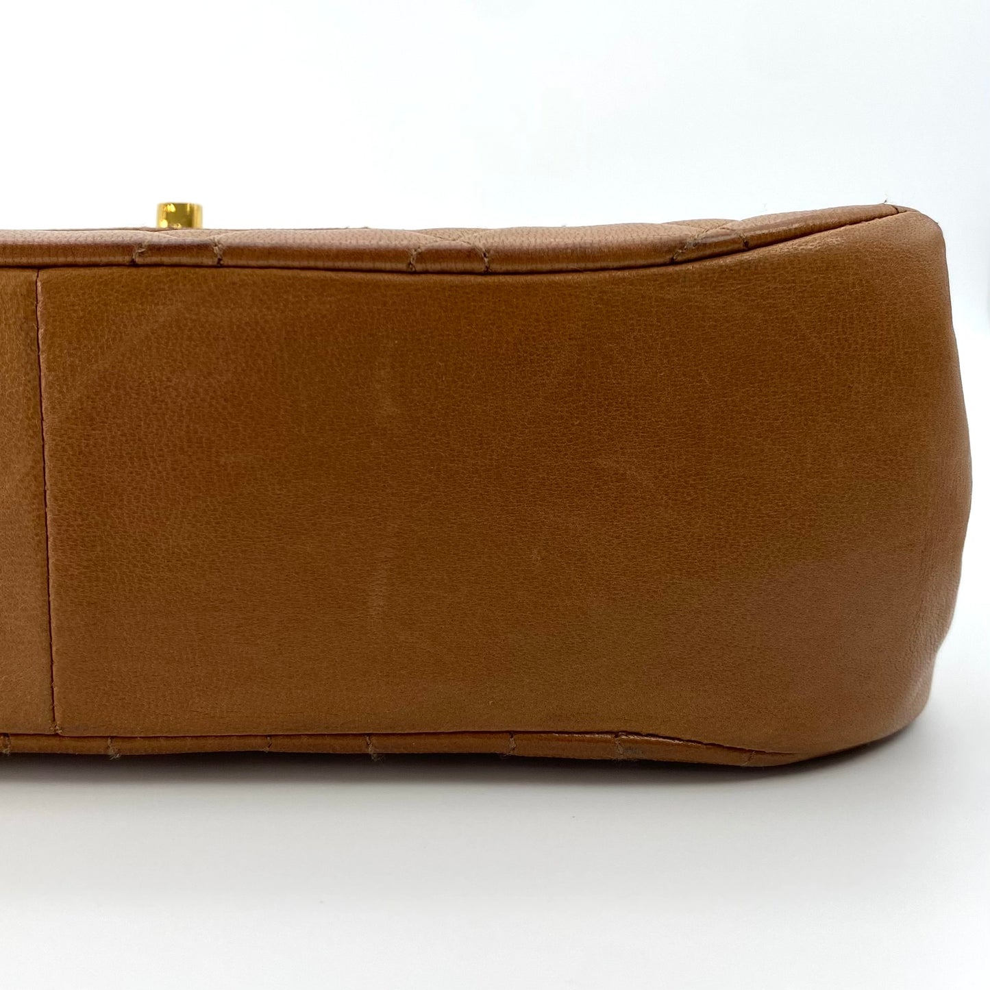 Caca, 0 Series Multi Fold Brown Lambskin with seal and card