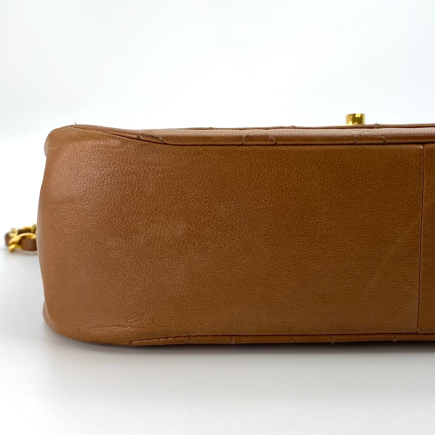 Caca, 0 Series Multi Fold Brown Lambskin with seal and card