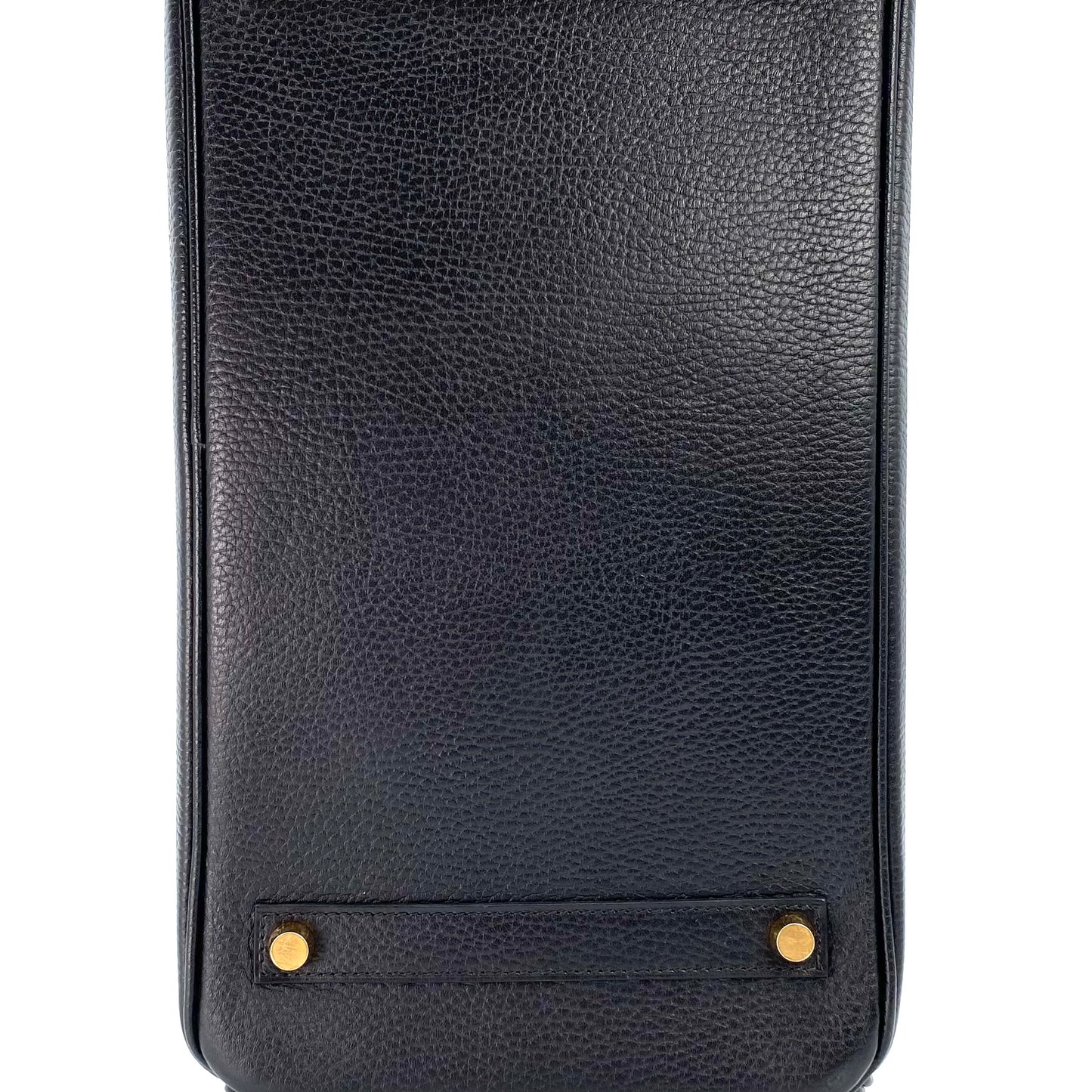 Alden, 2000 Birkin 35 Black Ardennes Gold Hardware with stamp □D